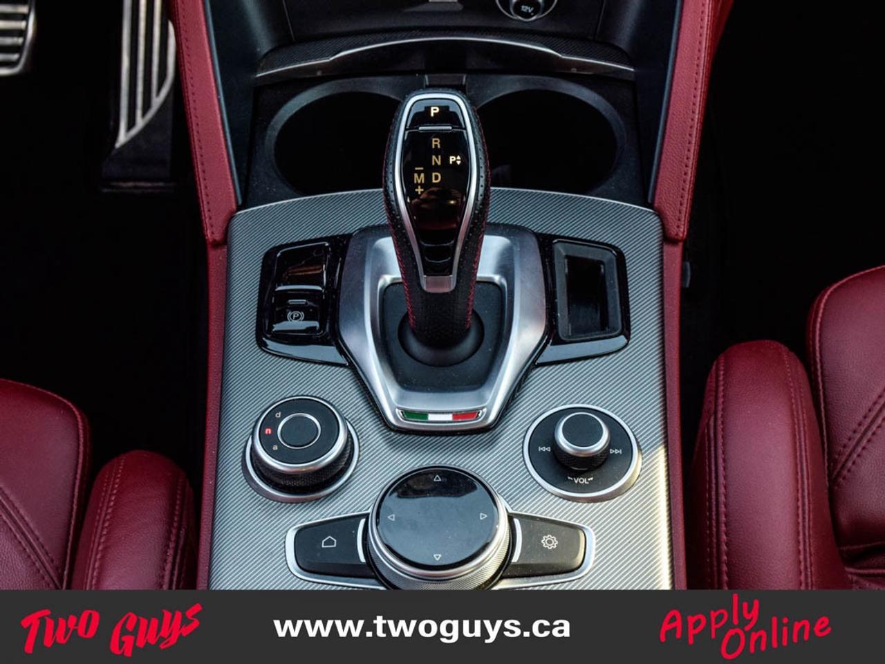 2021 Alfa Romeo Stelvio Ti Sport   RED Leather   Panoroof   Nav Photo