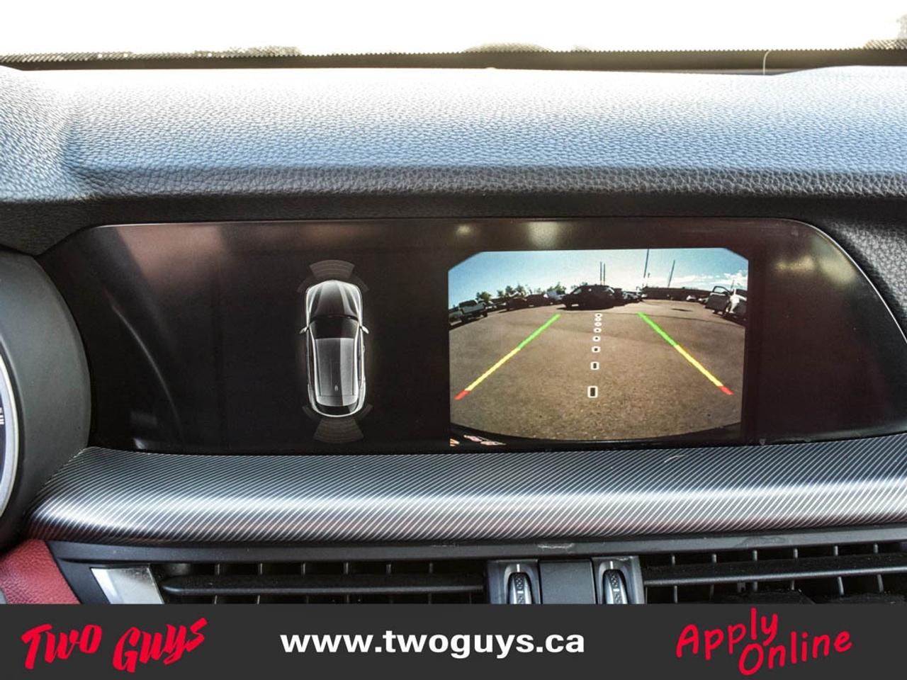 2021 Alfa Romeo Stelvio Ti Sport   RED Leather   Panoroof   Nav Photo