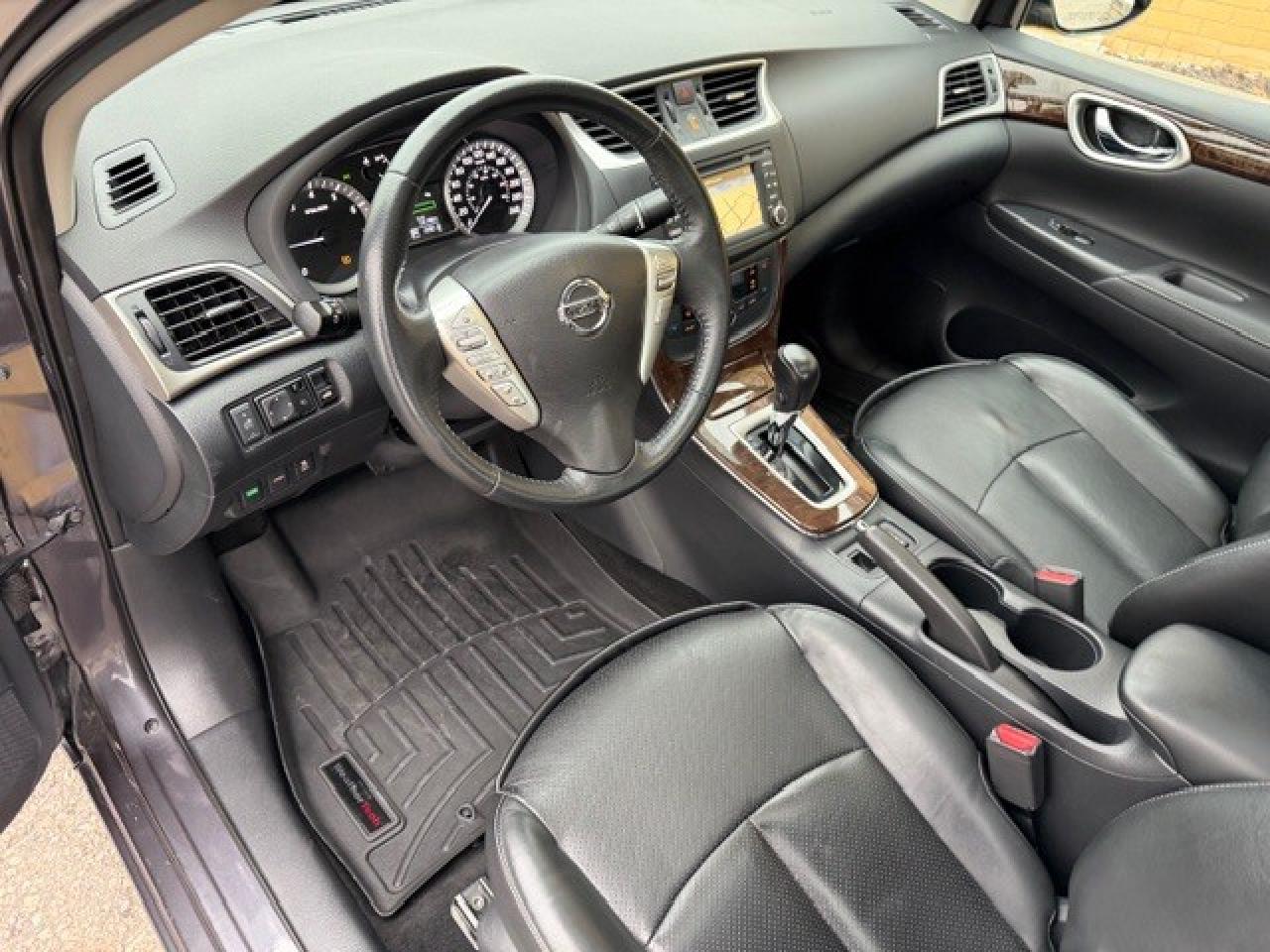 2015 Nissan Sentra SL NAVI ROOF LEATHER 2 SETS OF RIMS AND TIRES Photo