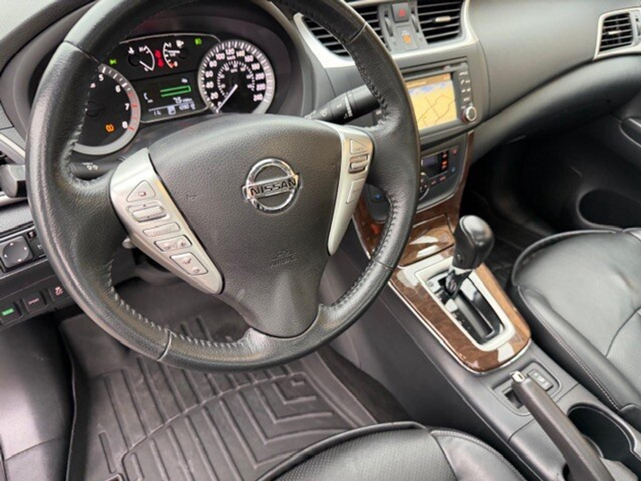 2015 Nissan Sentra SL NAVI ROOF LEATHER 2 SETS OF RIMS AND TIRES Photo