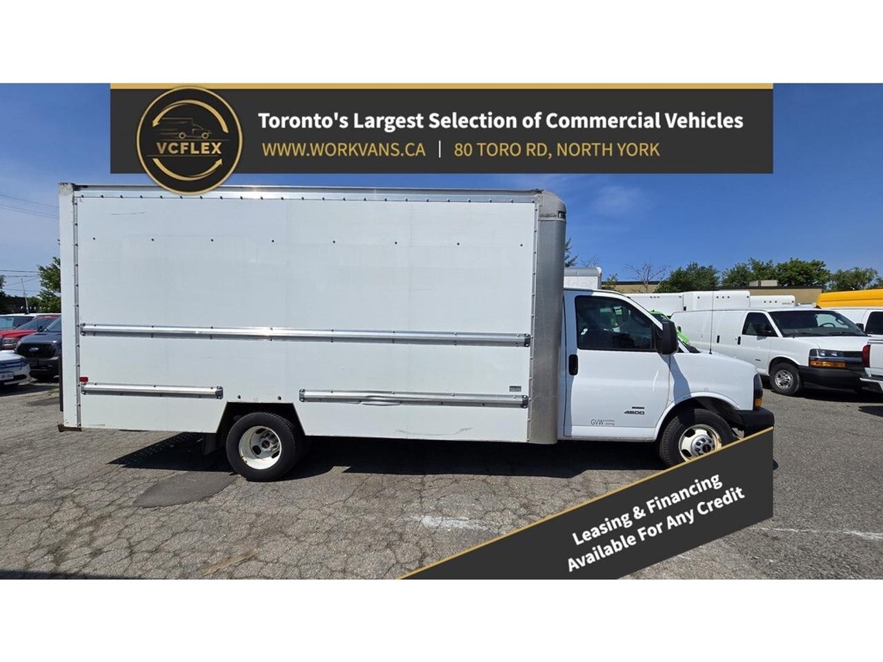 2019 GMC Savana Van G4500 - 16Ft Box - V8 Gasoline - Ramp - CERTIFIED Photo
