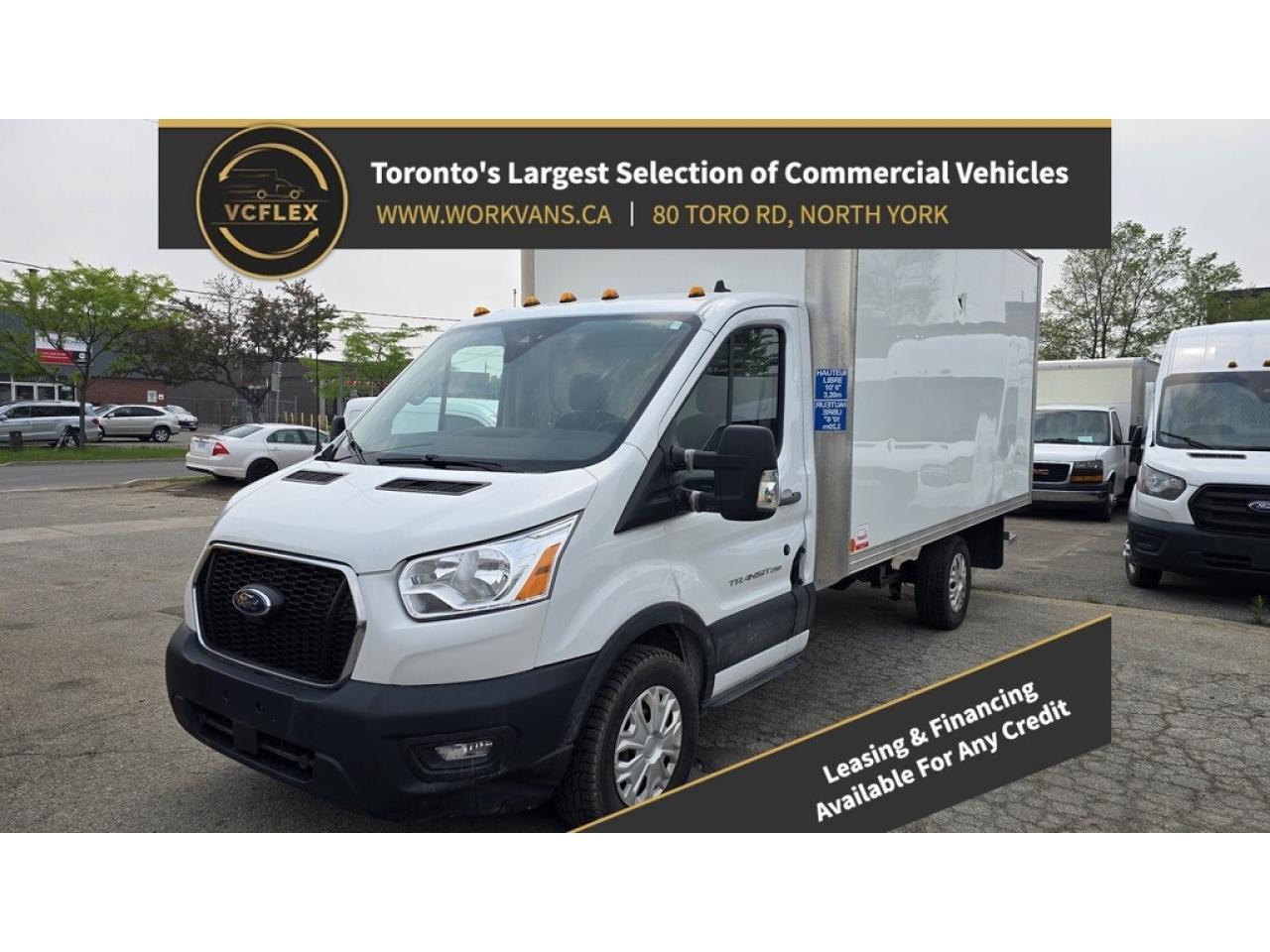 2021 Ford Transit Cargo 14Ft Box Single Rear Wheel Cube Van - NO CVO Photo