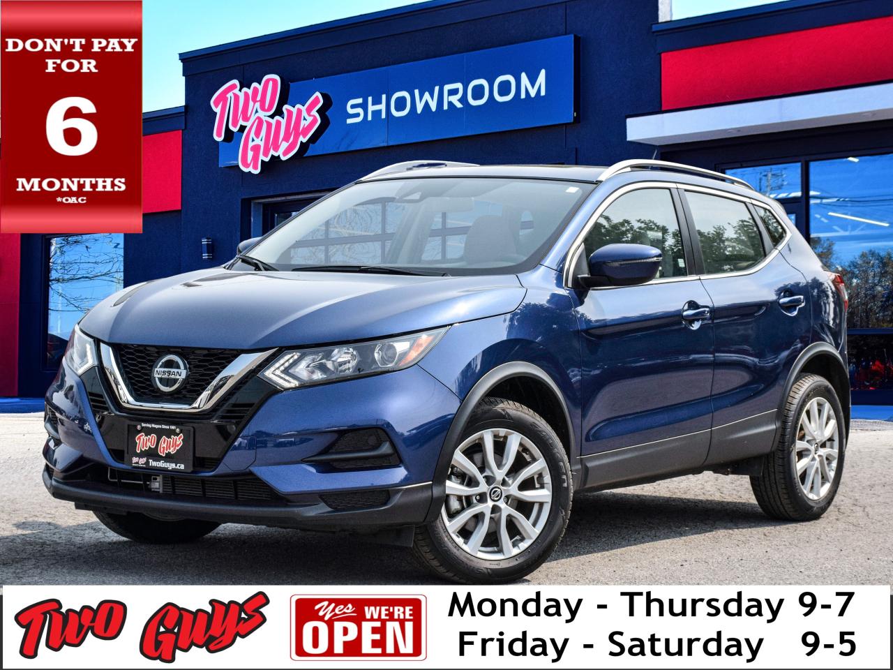 2023 Nissan Qashqai SV AWD   Sunroof   Htd Cloth   Remote Start Photo0