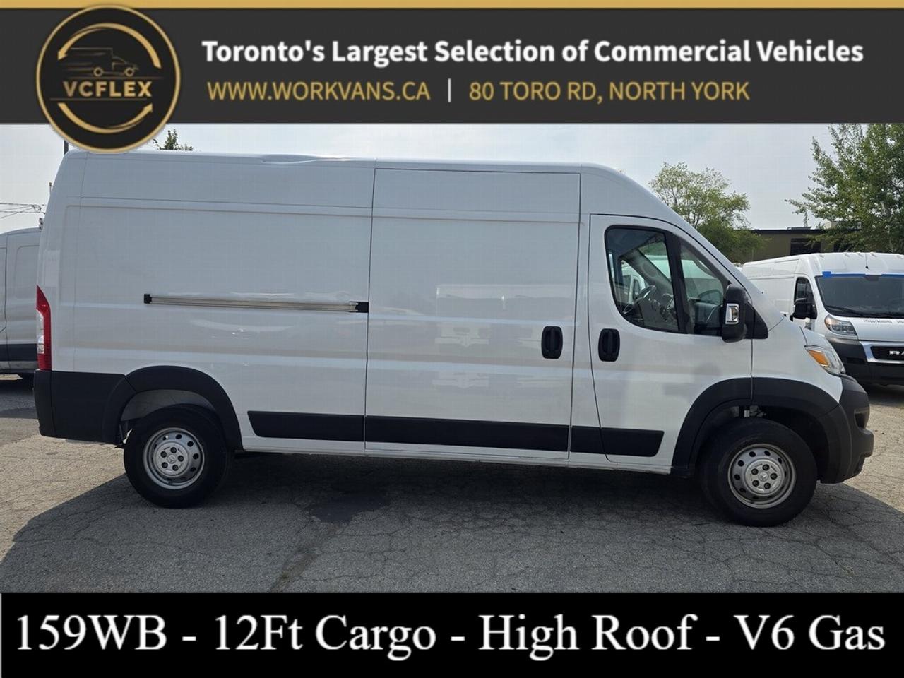 2023 RAM ProMaster 2500 159WB (12Ft Cargo Length) High Roof V6 Gas Photo0
