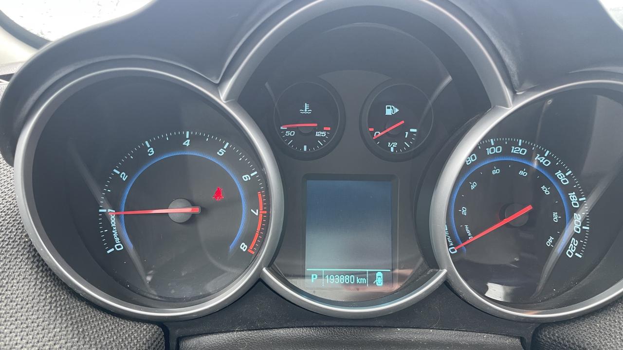 2013 Chevrolet Cruze AS-IS, Connectivity Package, 16" Steel Wheels Photo