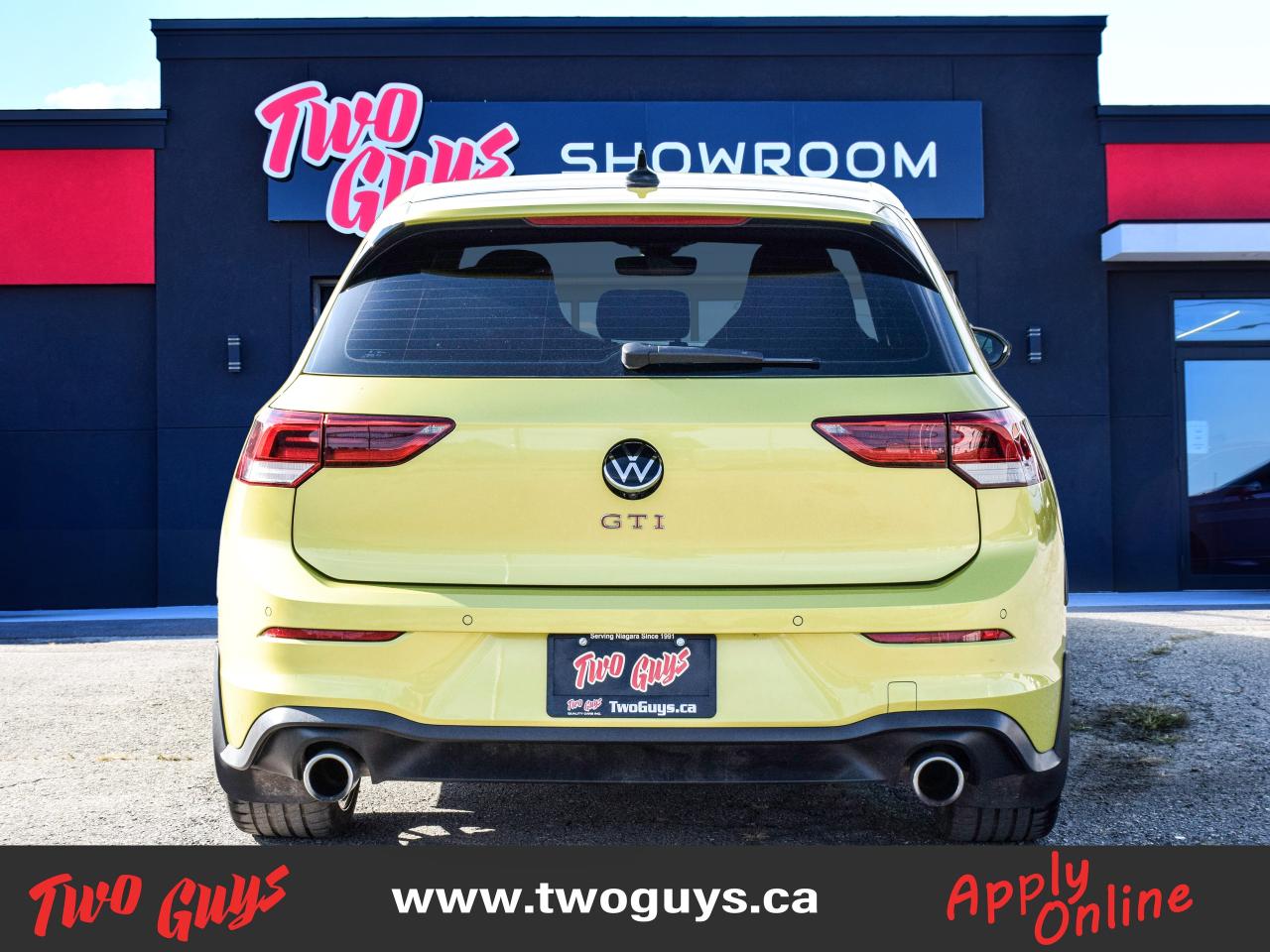 2023 Volkswagen Golf GTI RARE 40th Anniversary   6Spd 2.0L   Nav   Pomelo Y Photo4