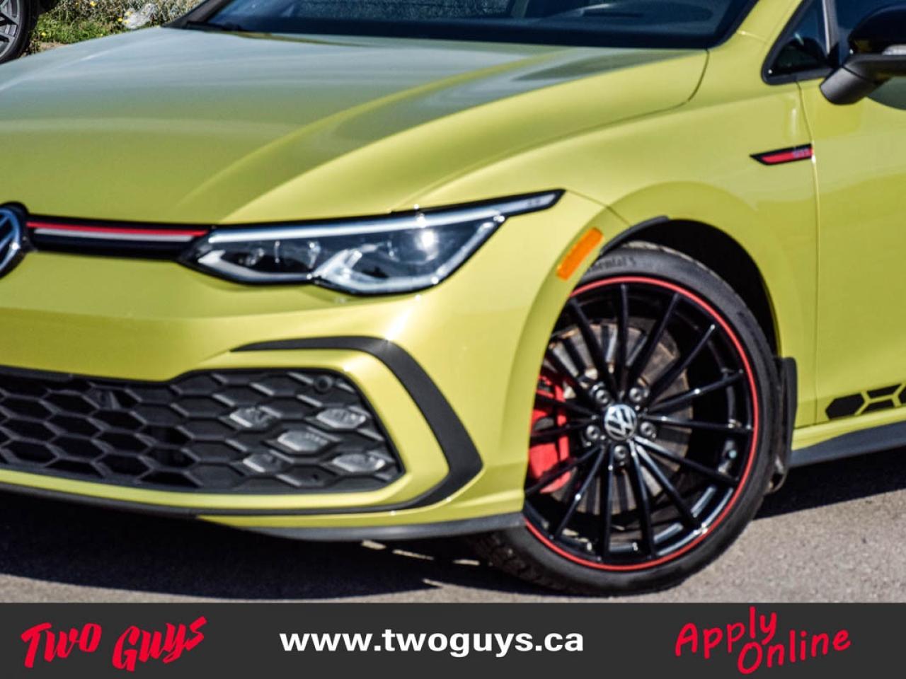 2023 Volkswagen Golf GTI RARE 40th Anniversary   6Spd 2.0L   Nav   Pomelo Y Photo