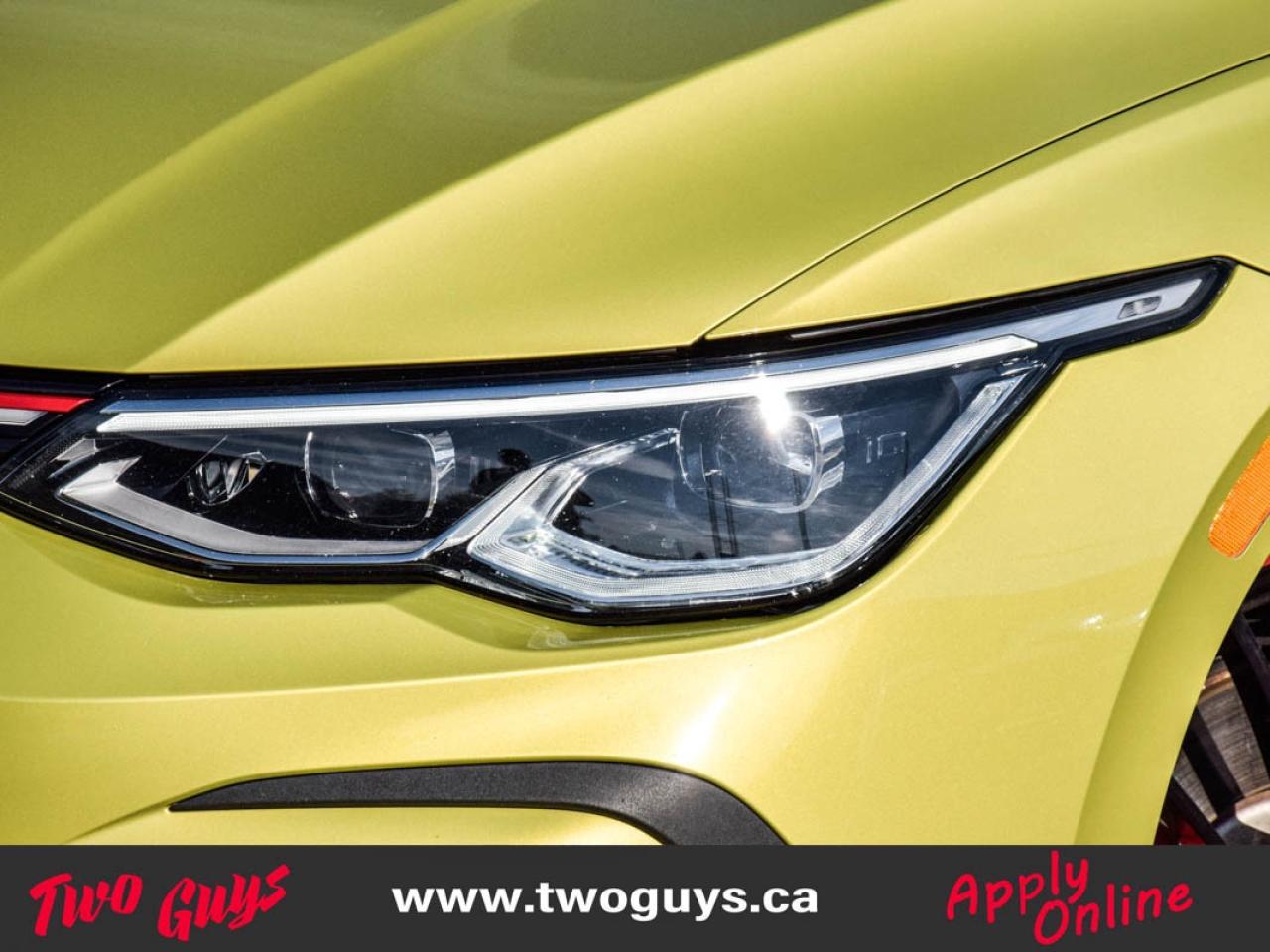 2023 Volkswagen Golf GTI RARE 40th Anniversary   6Spd 2.0L   Nav   Pomelo Y Photo