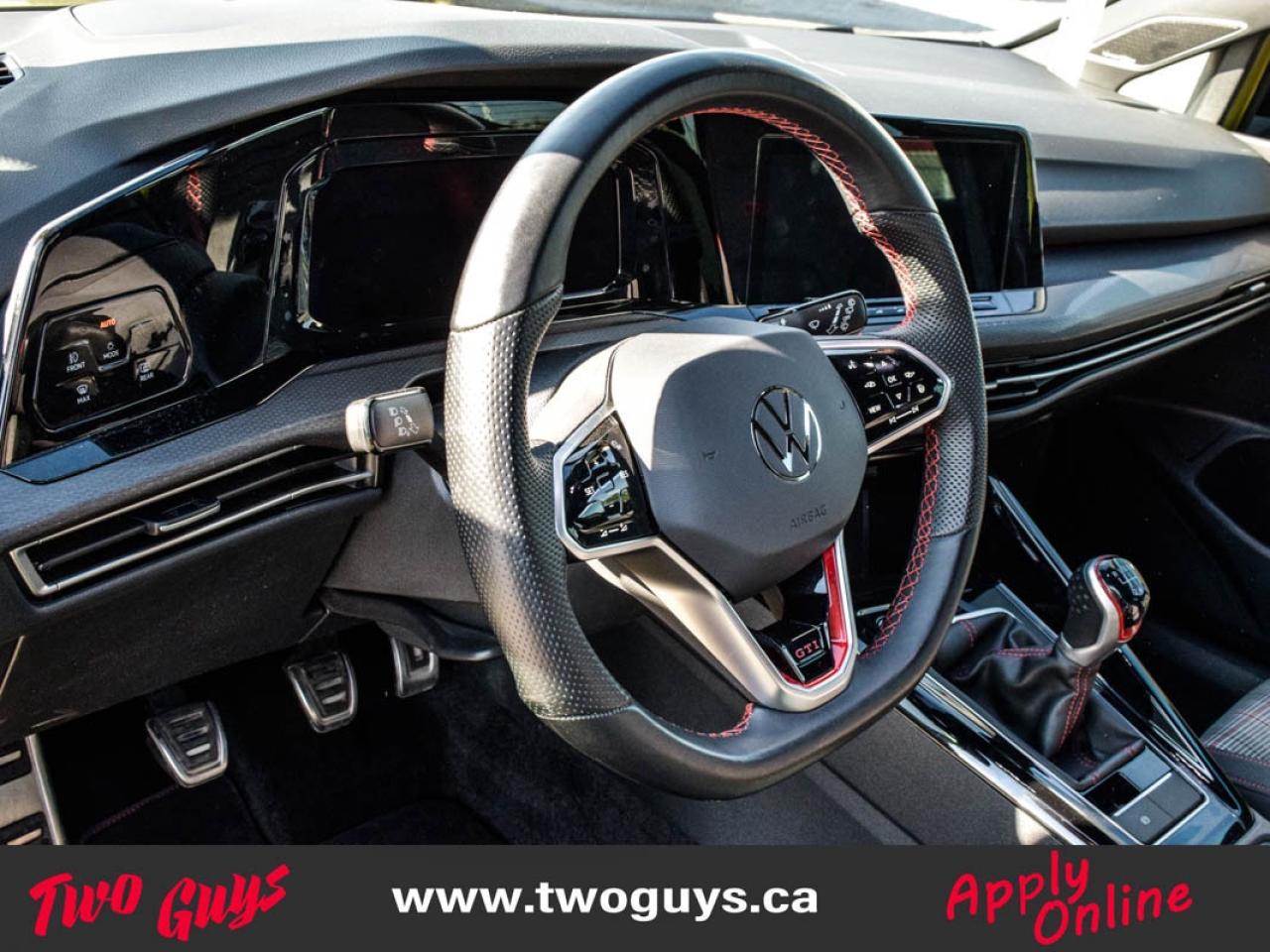 2023 Volkswagen Golf GTI RARE 40th Anniversary   6Spd 2.0L   Nav   Pomelo Y Photo