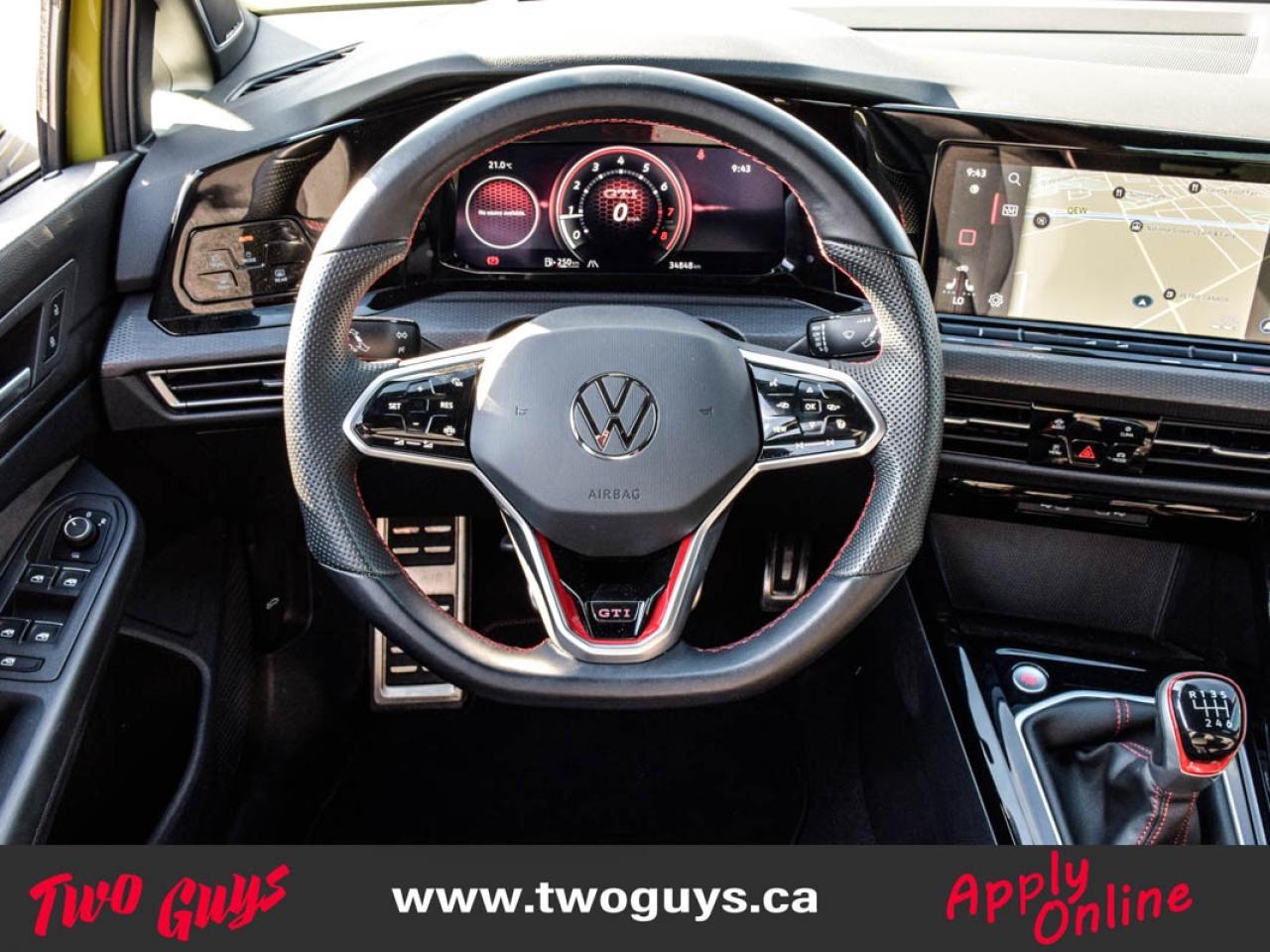 2023 Volkswagen Golf GTI RARE 40th Anniversary   6Spd 2.0L   Nav   Pomelo Y Photo