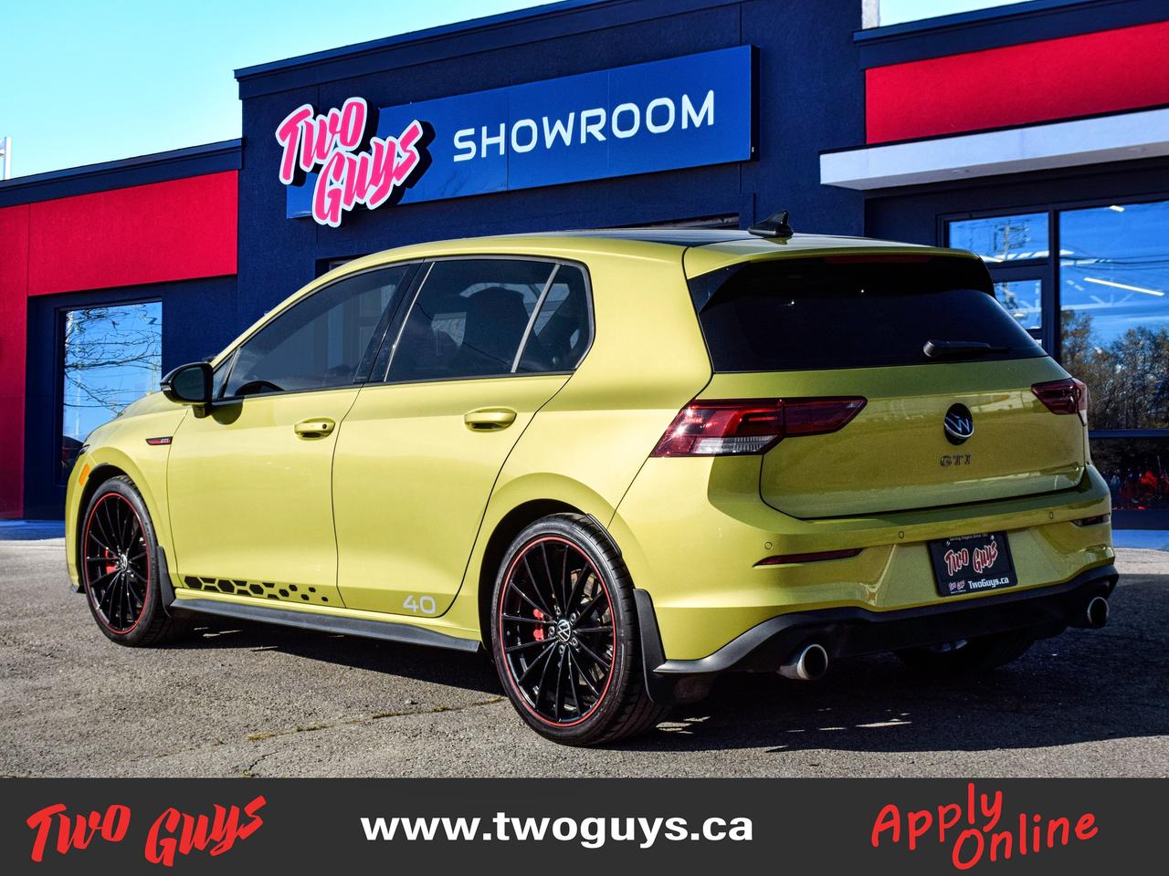 2023 Volkswagen Golf GTI RARE 40th Anniversary   6Spd 2.0L   Nav   Pomelo Y Photo3