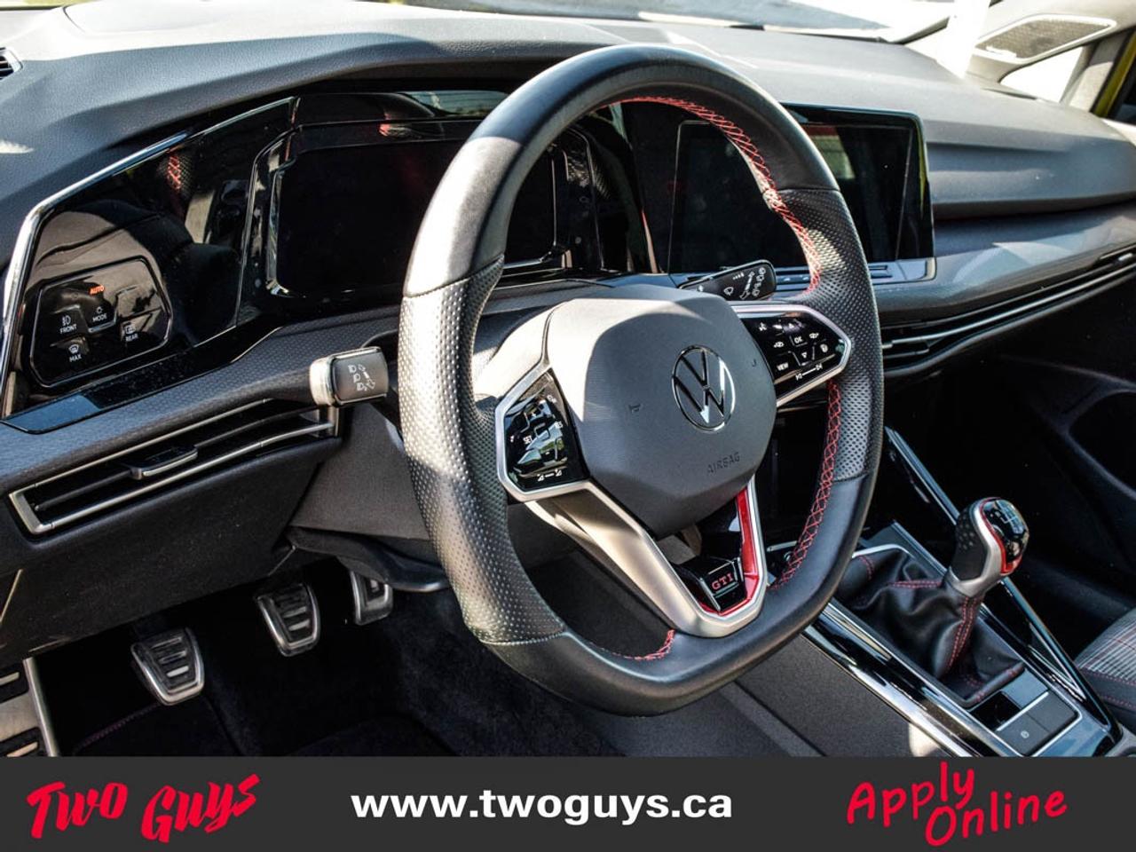 2023 Volkswagen Golf GTI RARE 40th Anniversary   6Spd 2.0L   Nav   Pomelo Y Photo