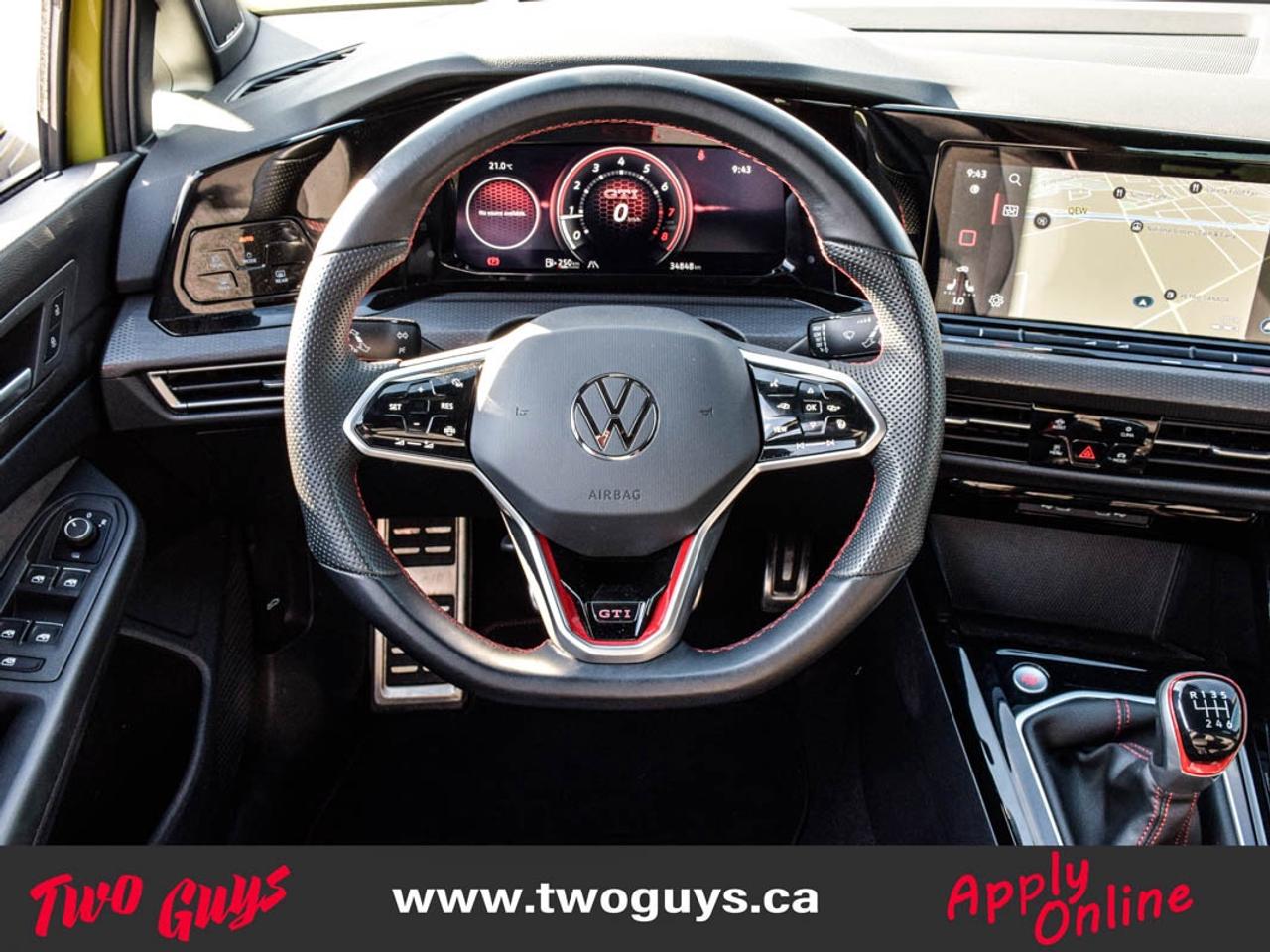 2023 Volkswagen Golf GTI RARE 40th Anniversary   6Spd 2.0L   Nav   Pomelo Y Photo