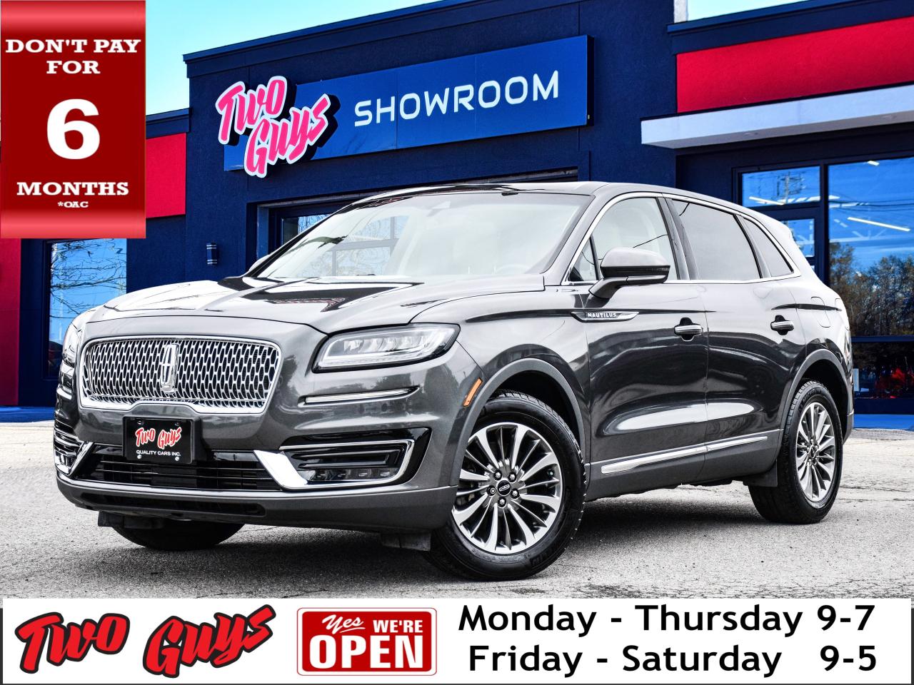 2019 Lincoln Nautilus Select 2.0L AWD   Panoroof   New Tires   Nav   Lea Photo