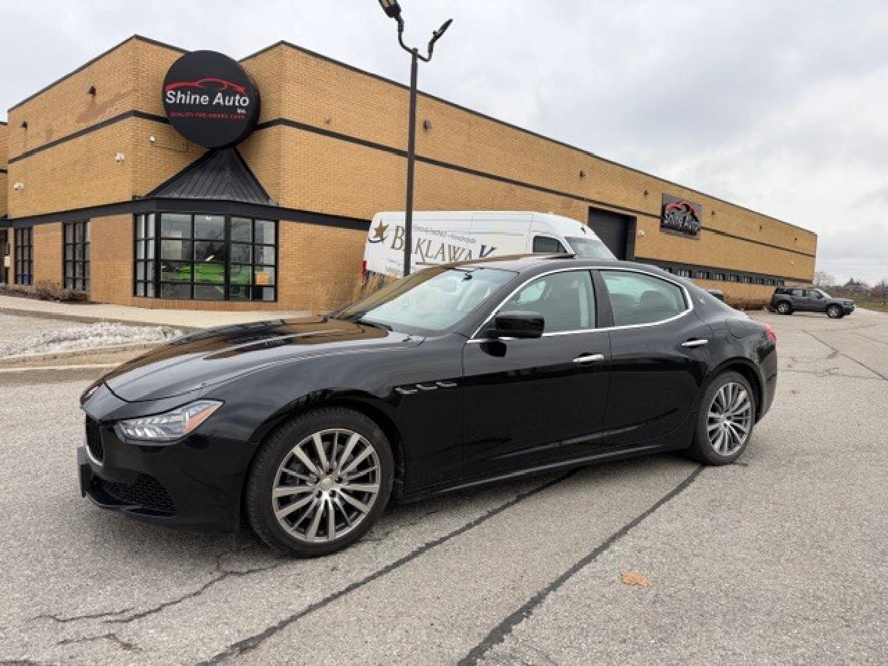2015 Maserati Ghibli SQ4-Sunroof-Navigation-1 Owner-Service Records Photo