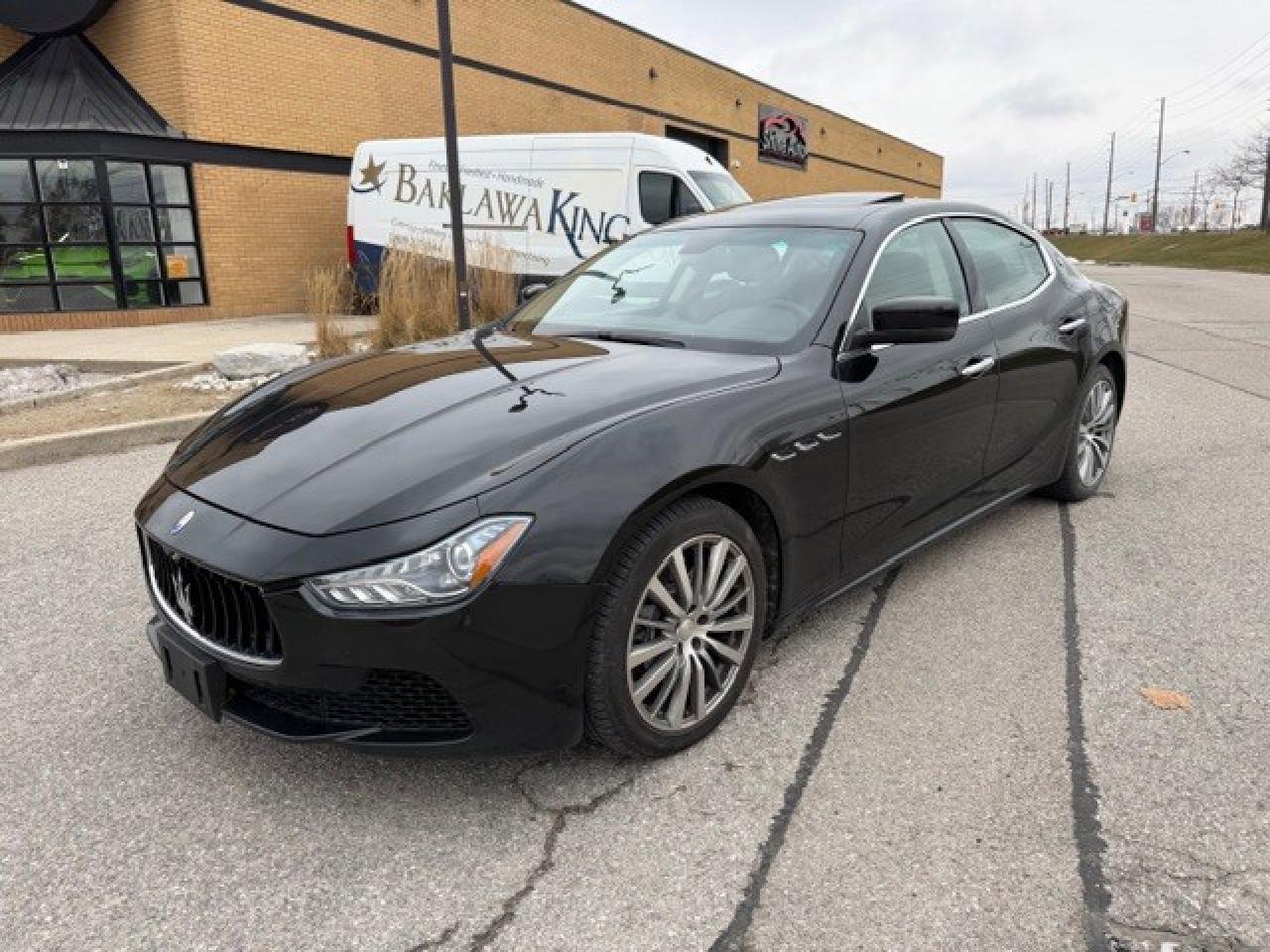 2015 Maserati Ghibli SQ4-Sunroof-Navigation-1 Owner-Service Records Photo