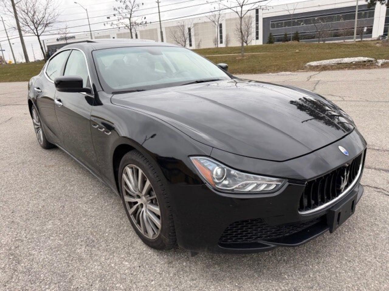 2015 Maserati Ghibli SQ4-Sunroof-Navigation-1 Owner-Service Records Photo