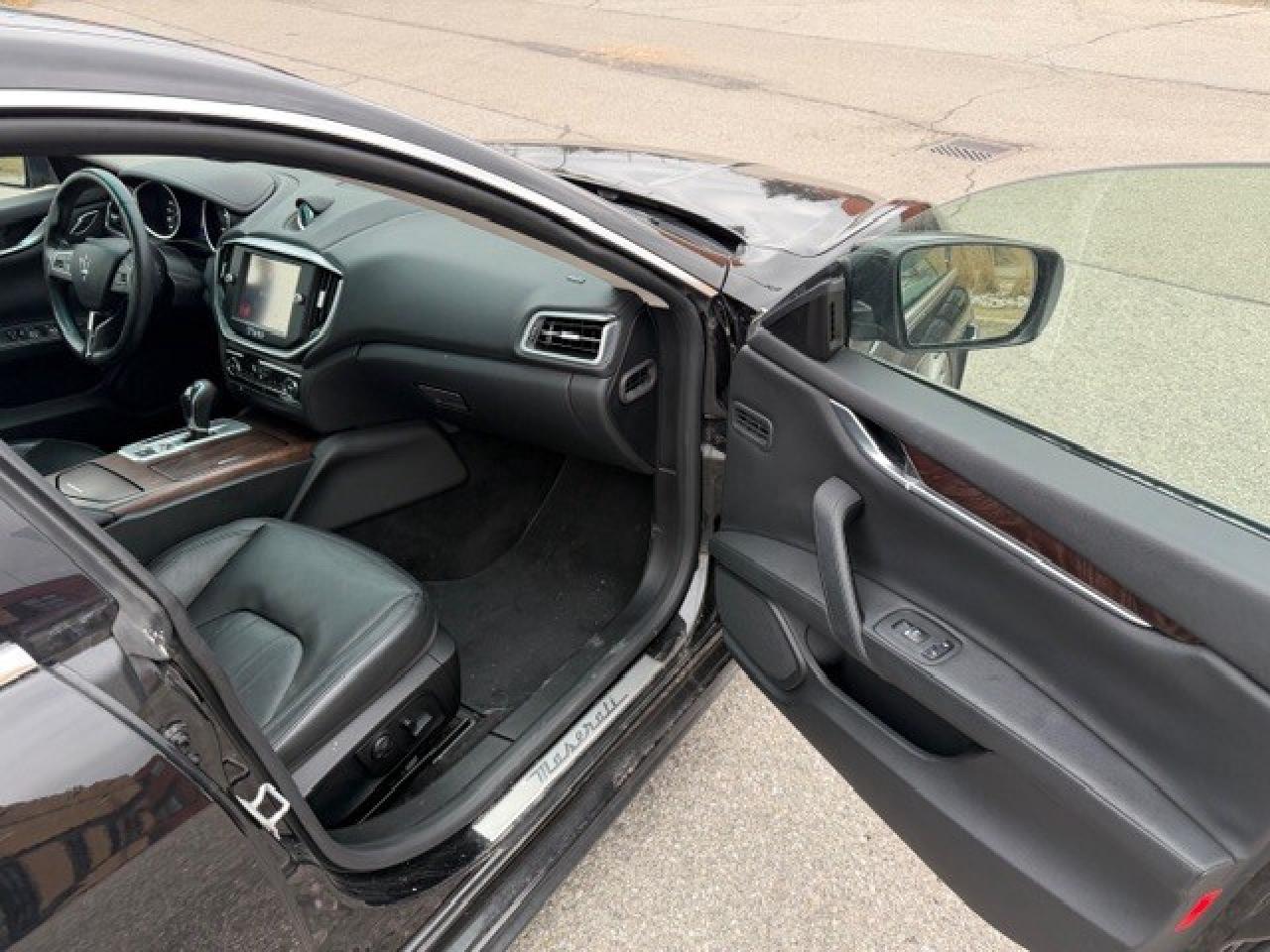 2015 Maserati Ghibli SQ4-Sunroof-Navigation-1 Owner-Service Records Photo