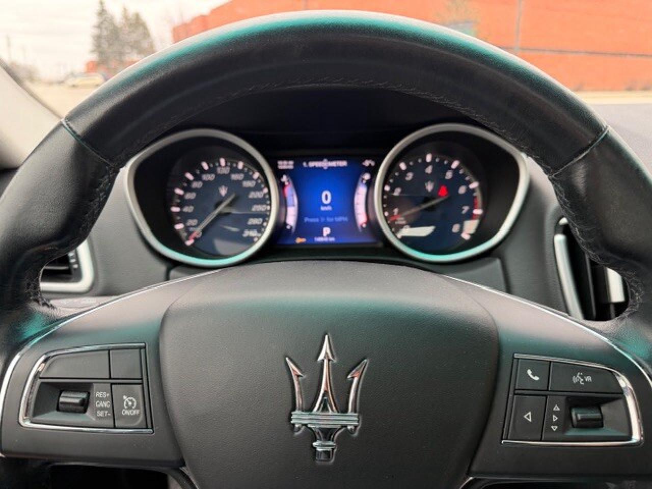 2015 Maserati Ghibli SQ4-Sunroof-Navigation-1 Owner-Service Records Photo