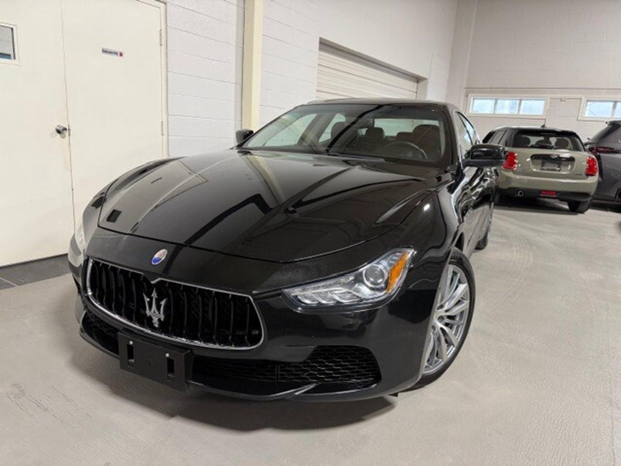 2015 Maserati Ghibli SQ4-Sunroof-Navigation-1 Owner-Service Records Photo