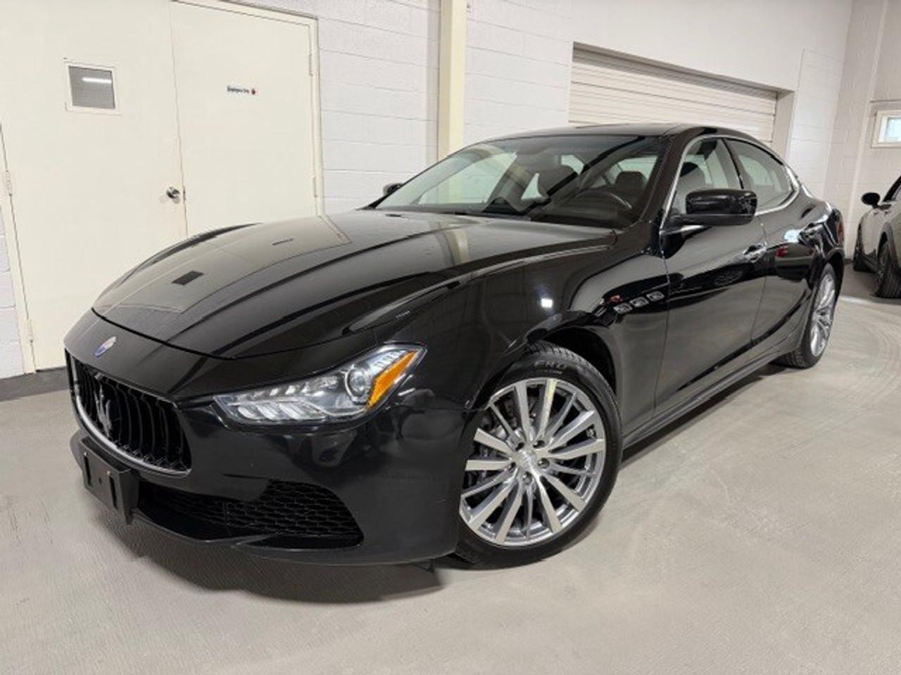 2015 Maserati Ghibli SQ4-Sunroof-Navigation-1 Owner-Service Records Photo