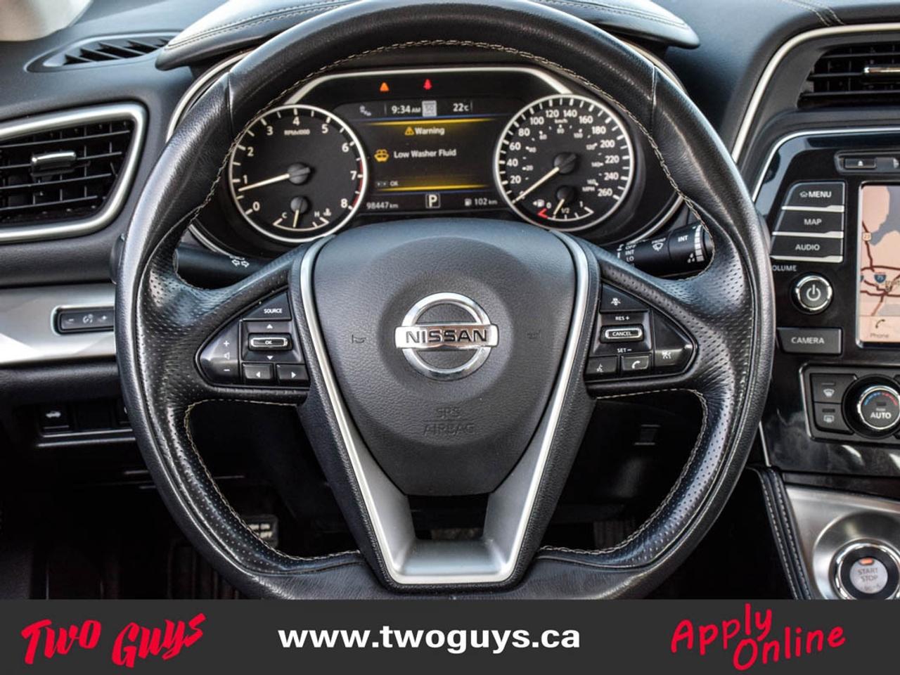 2021 Nissan Maxima 3.5 SL   New Tires   Leather   Sunroof   Nav   Bos Photo