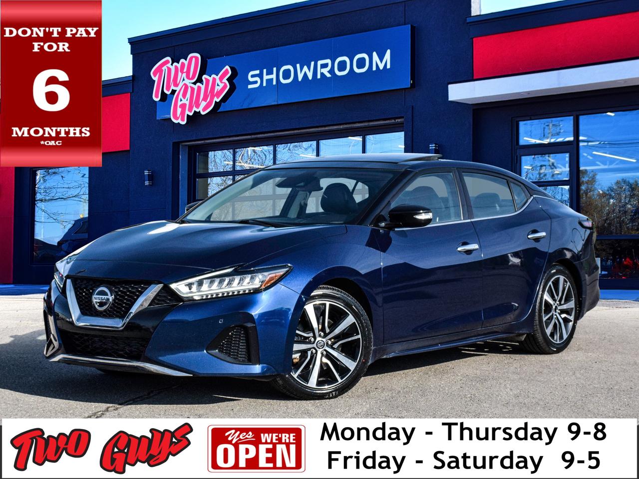 2021 Nissan Maxima 3.5 SL   New Tires   Leather   Sunroof   Nav   Bos Photo