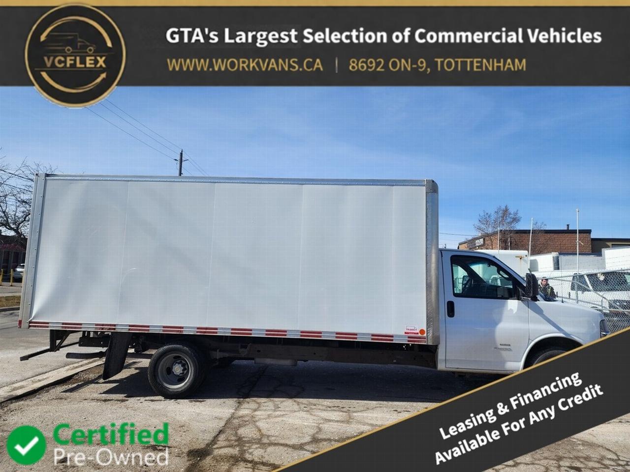 2021 GMC Savana G4500 - 18Ft Box - 6.6L V8 Gasoline - Ramp Photo