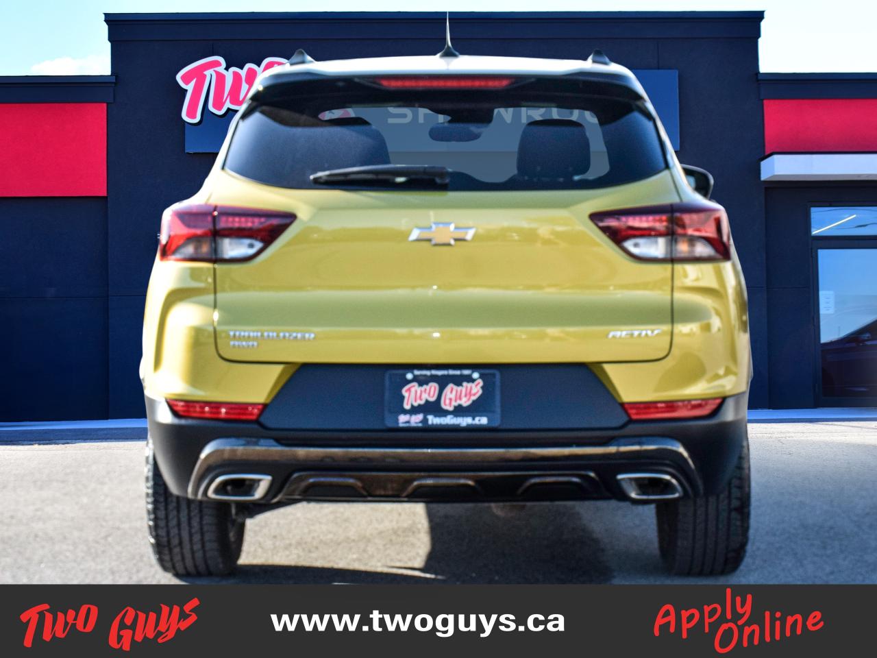 2023 Chevrolet TrailBlazer ACTIV AWD   White Roof   Leather   Sunroof   Lease Photo