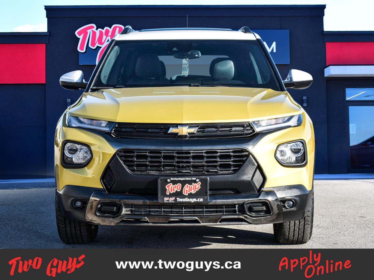 2023 Chevrolet TrailBlazer ACTIV AWD   White Roof   Leather   Sunroof   Lease Photo