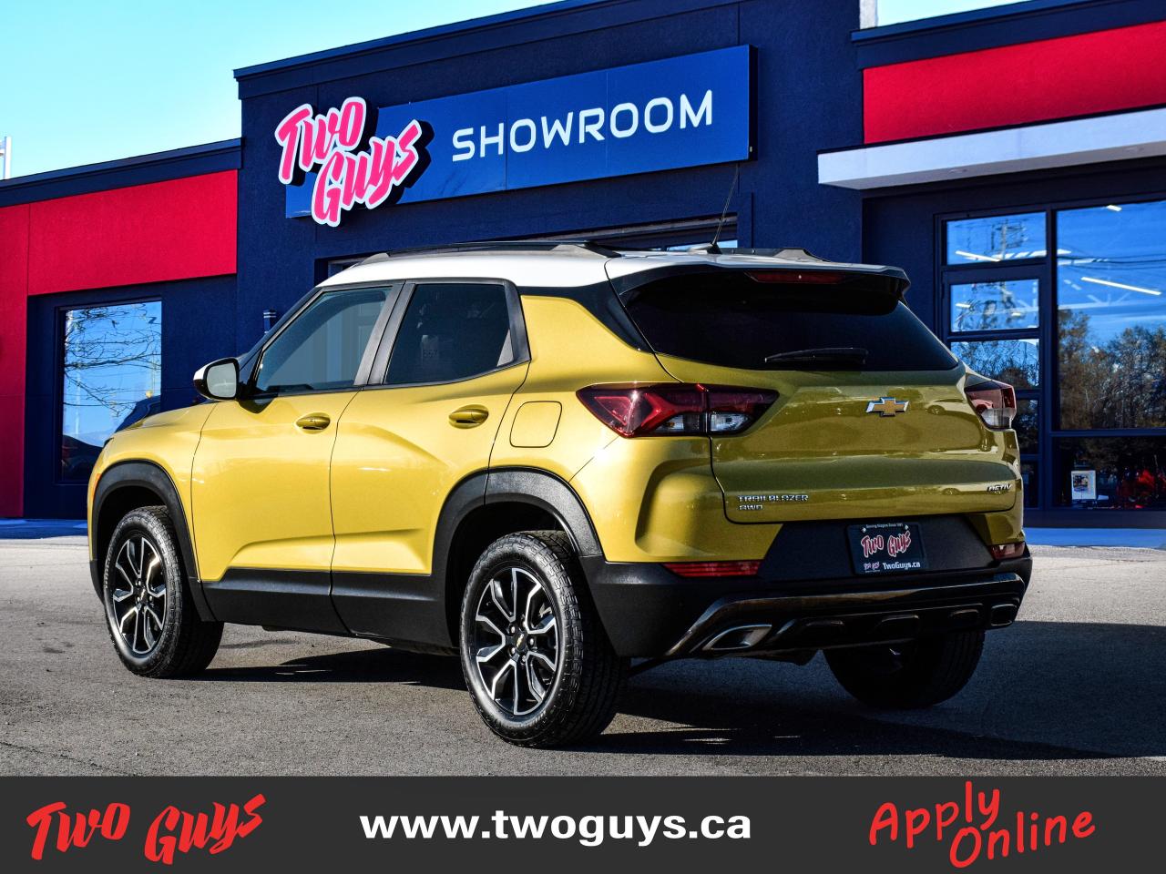 2023 Chevrolet TrailBlazer ACTIV AWD   White Roof   Leather   Sunroof   Lease Photo