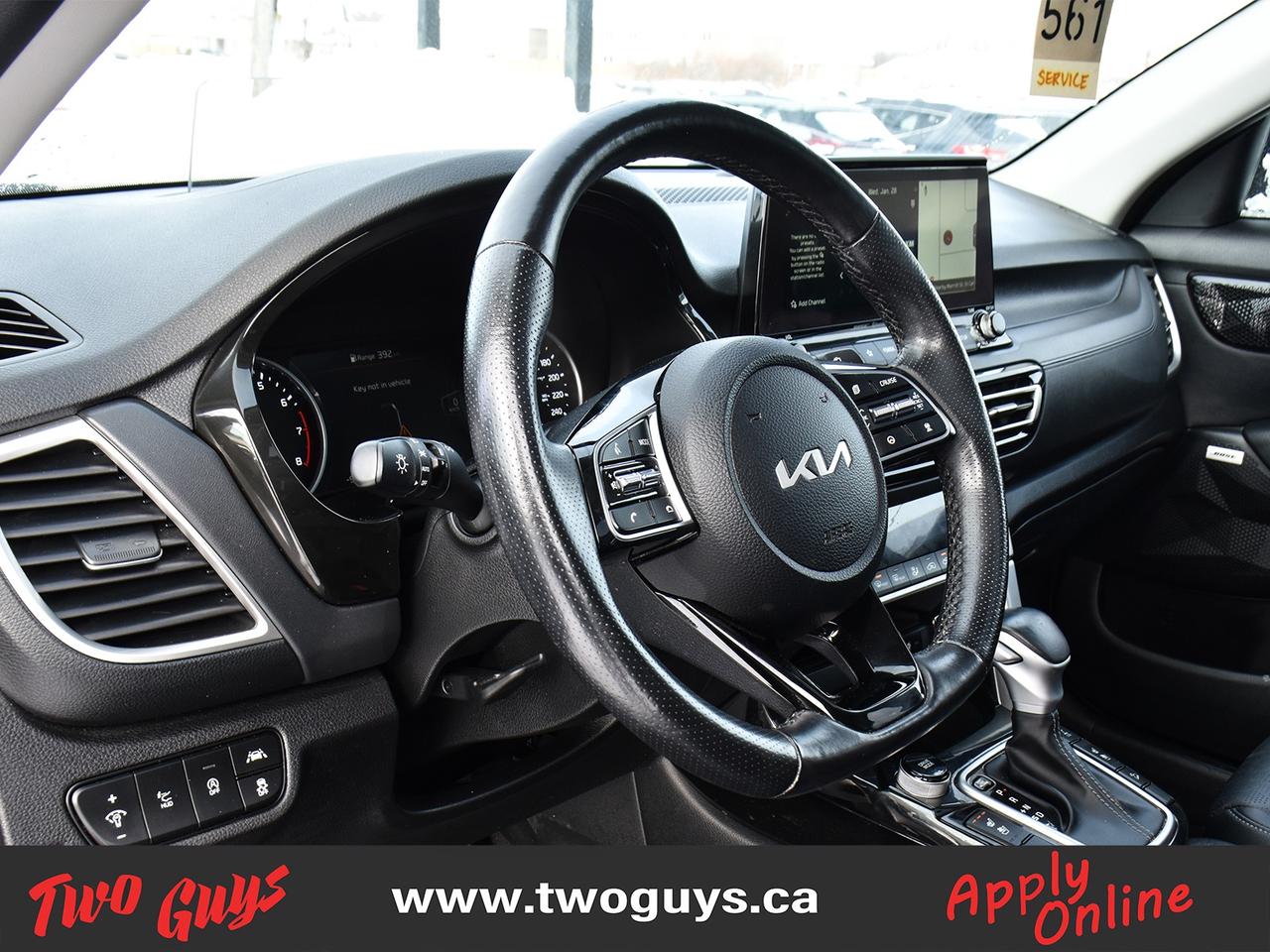 2023 Kia Seltos SX Turbo   AWD   Leather   Sunroof   Nav   Bose Photo