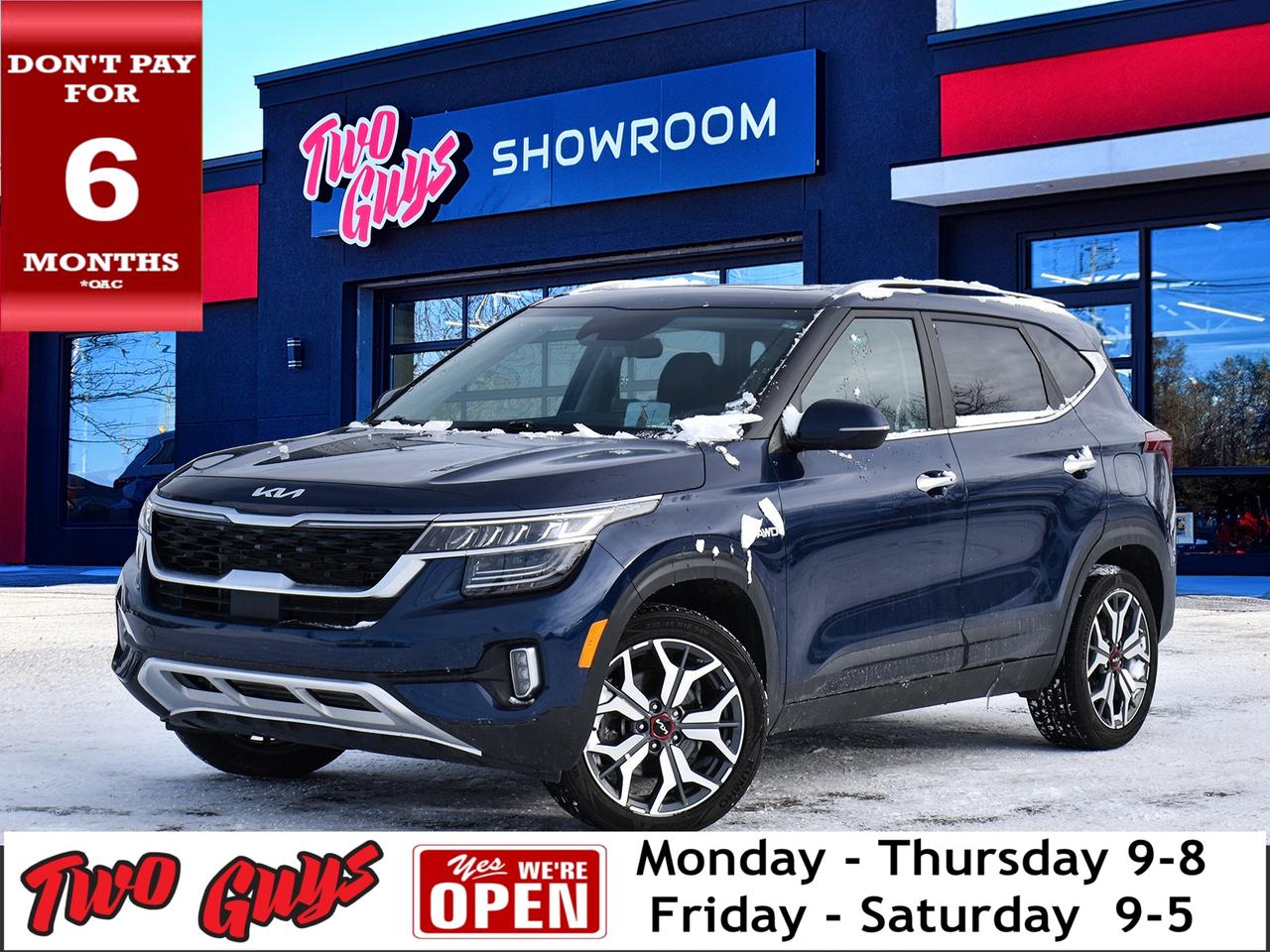 2023 Kia Seltos SX Turbo   AWD   Leather   Sunroof   Nav   Bose Photo