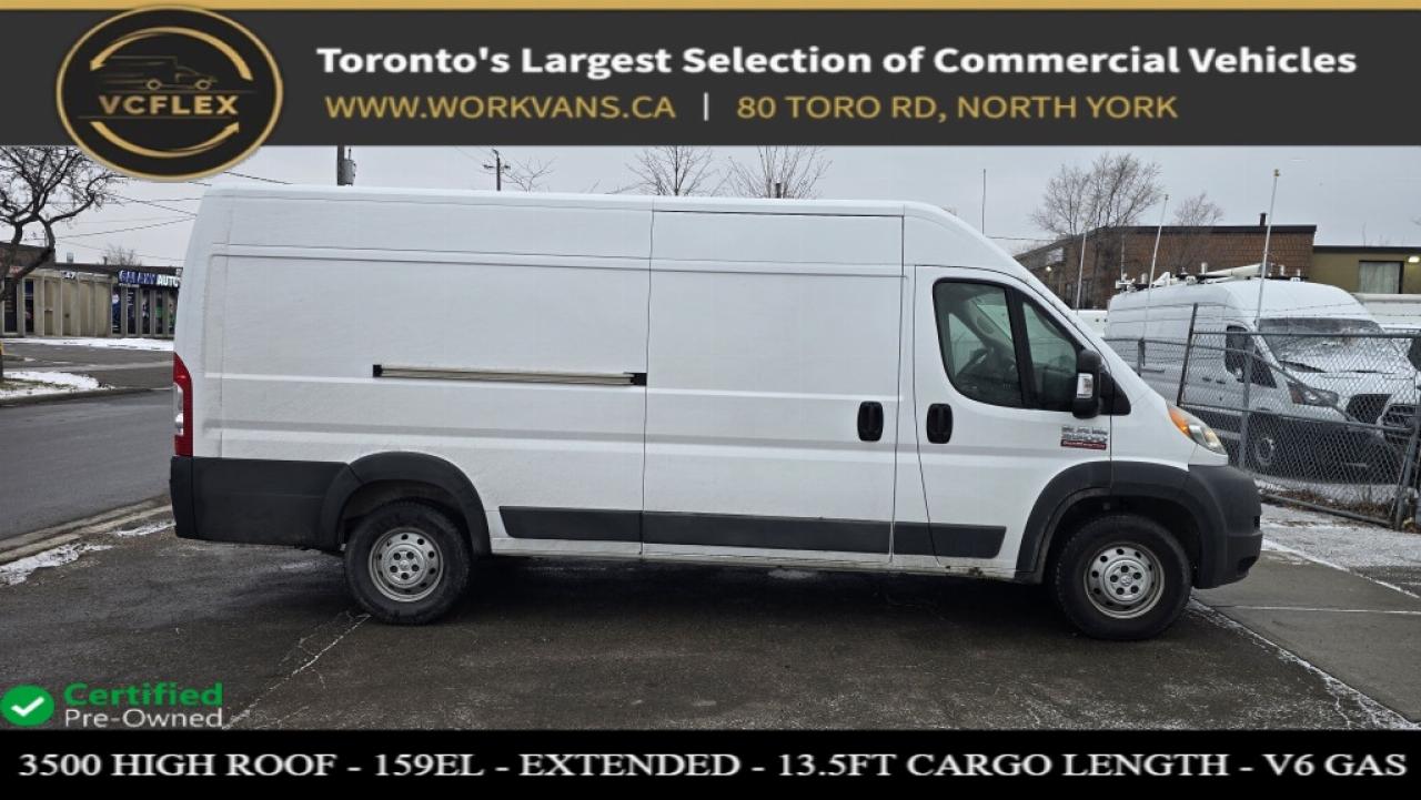 2018 RAM ProMaster Promaster 3500 - 159WB EXTENDED - V6 Gas - High Ro Photo0