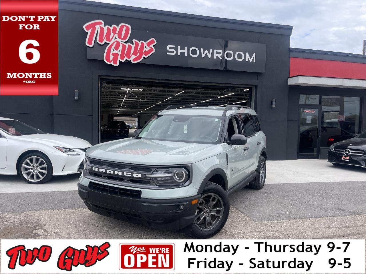 2023 Ford Bronco Sport Big Bend 1.5L 4WD   Convenience Pkg   Cactus Grey Photo0