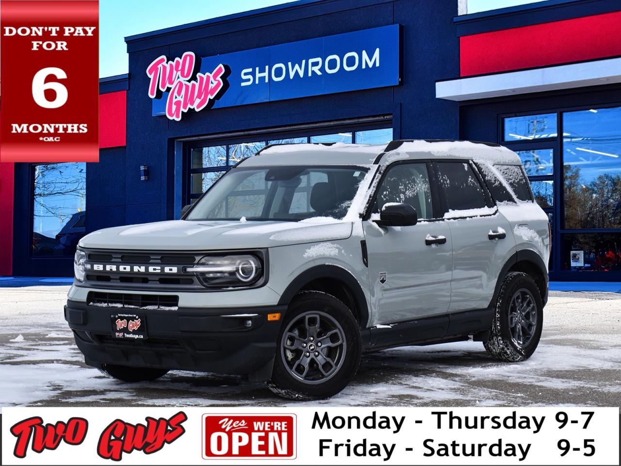 2023 Ford Bronco Sport Big Bend 1.5L 4WD   Convenience Pkg   Cactus Grey Photo0