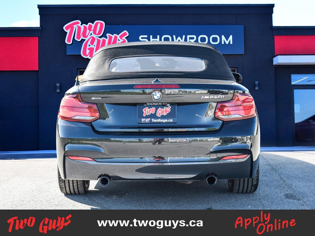 2018 BMW 2 Series M240i 3.0L AWD   SoftTop   Prem Pkg Enhanced   Aut Photo4