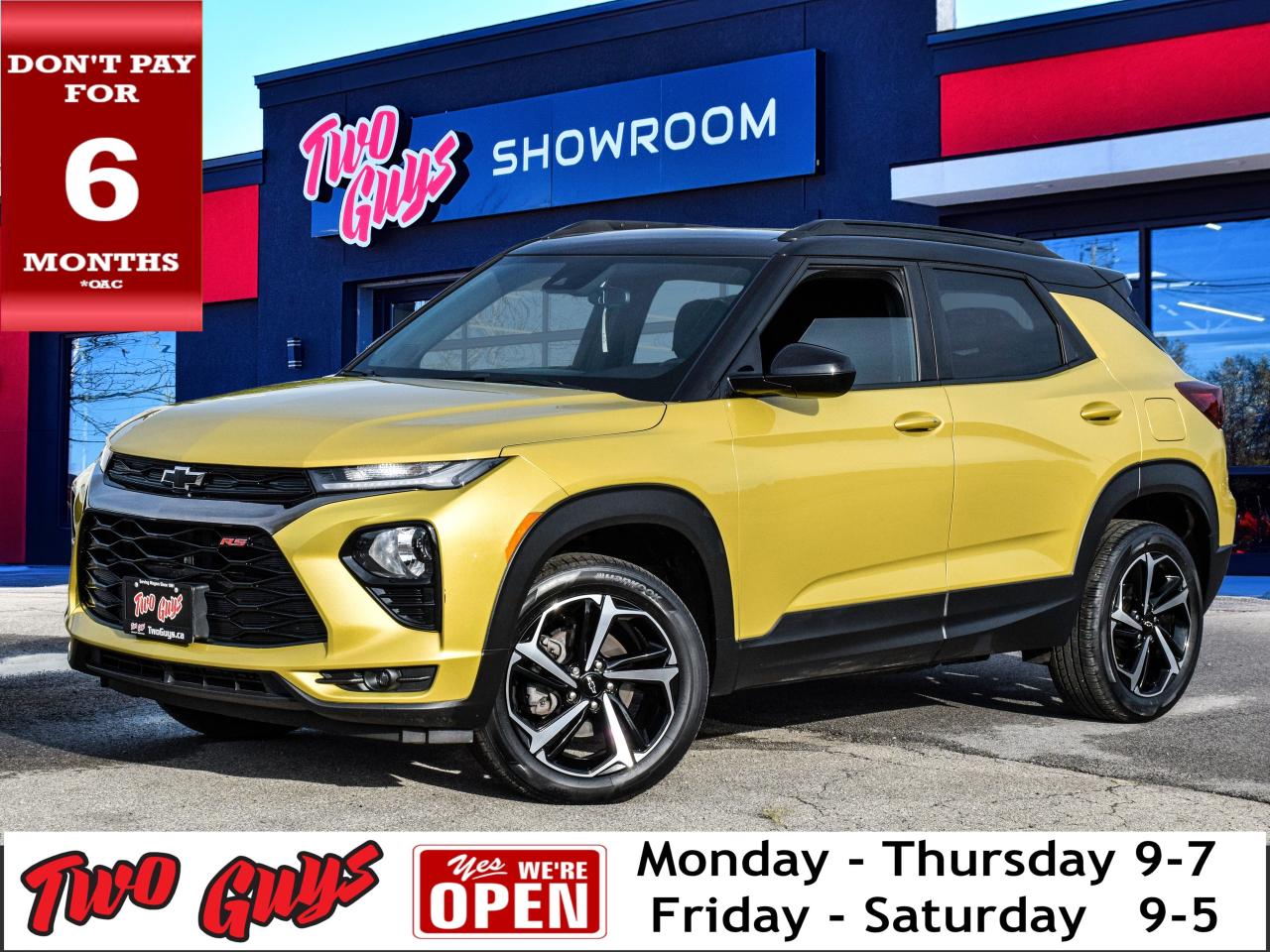 2023 Chevrolet TrailBlazer 1RS AWD   Htd Cloth   Remote Start   Lease Return Photo