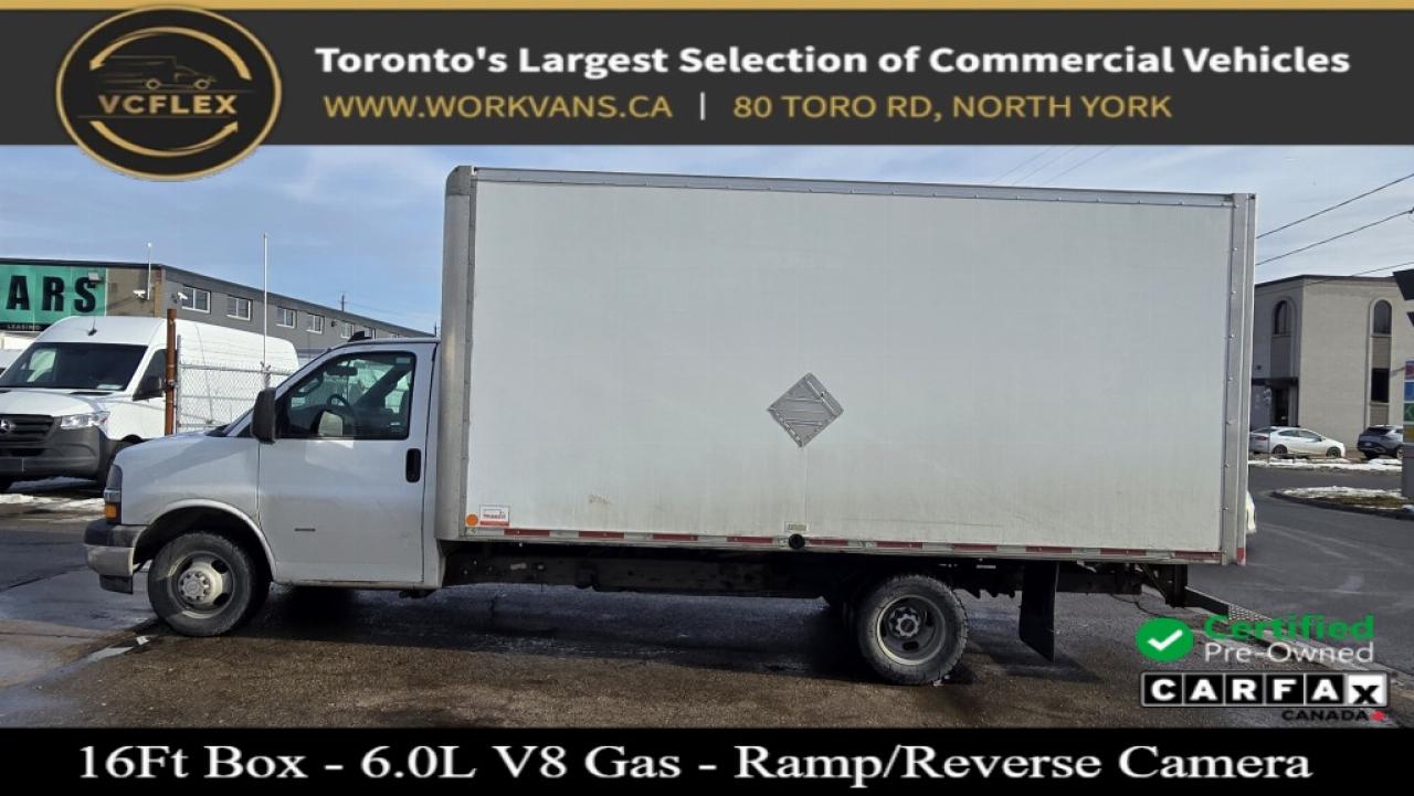 2019 Chevrolet Express G3500 - 16Ft x 84 Tall Box - Ramp - V8 Gasoline Photo