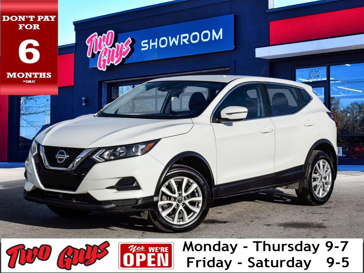 2023 Nissan Qashqai S FWD   Htd Cloth   Lease Return   Pwr Group Photo0