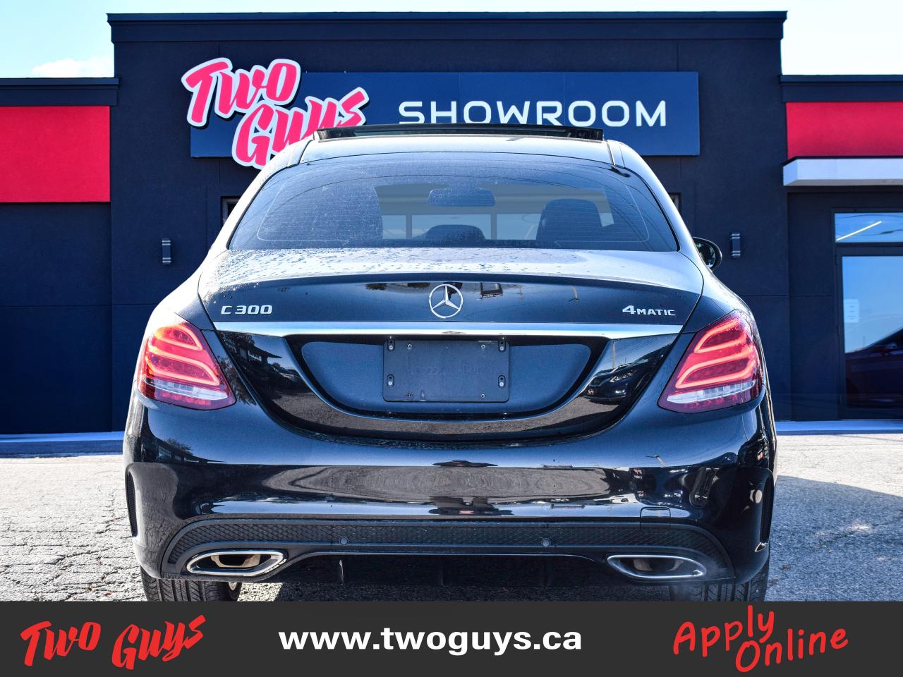 2018 Mercedes-Benz C-Class C 300 4MATIC Sedan Leather Panoroof Back Up Cam Photo4