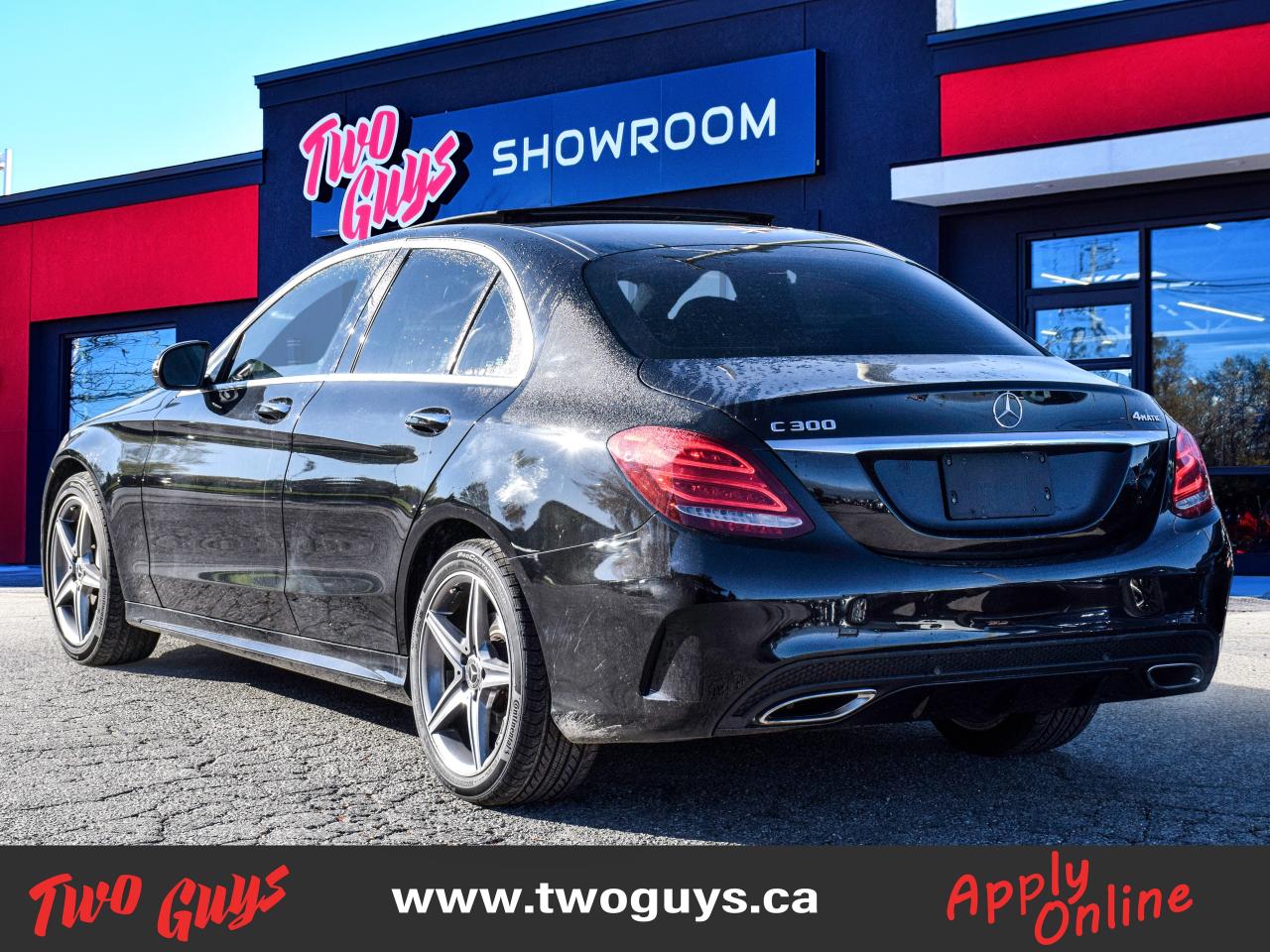 2018 Mercedes-Benz C-Class C 300 4MATIC Sedan Leather Panoroof Back Up Cam Photo3