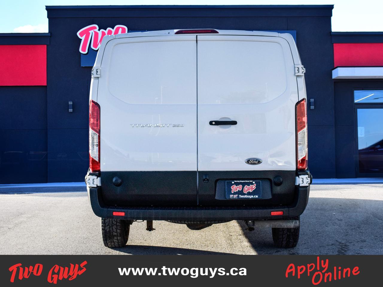 2021 Ford Transit Cargo Van XL LR 148 WB 3.5L PFDI V6   Good Shape Low KMS Photo4