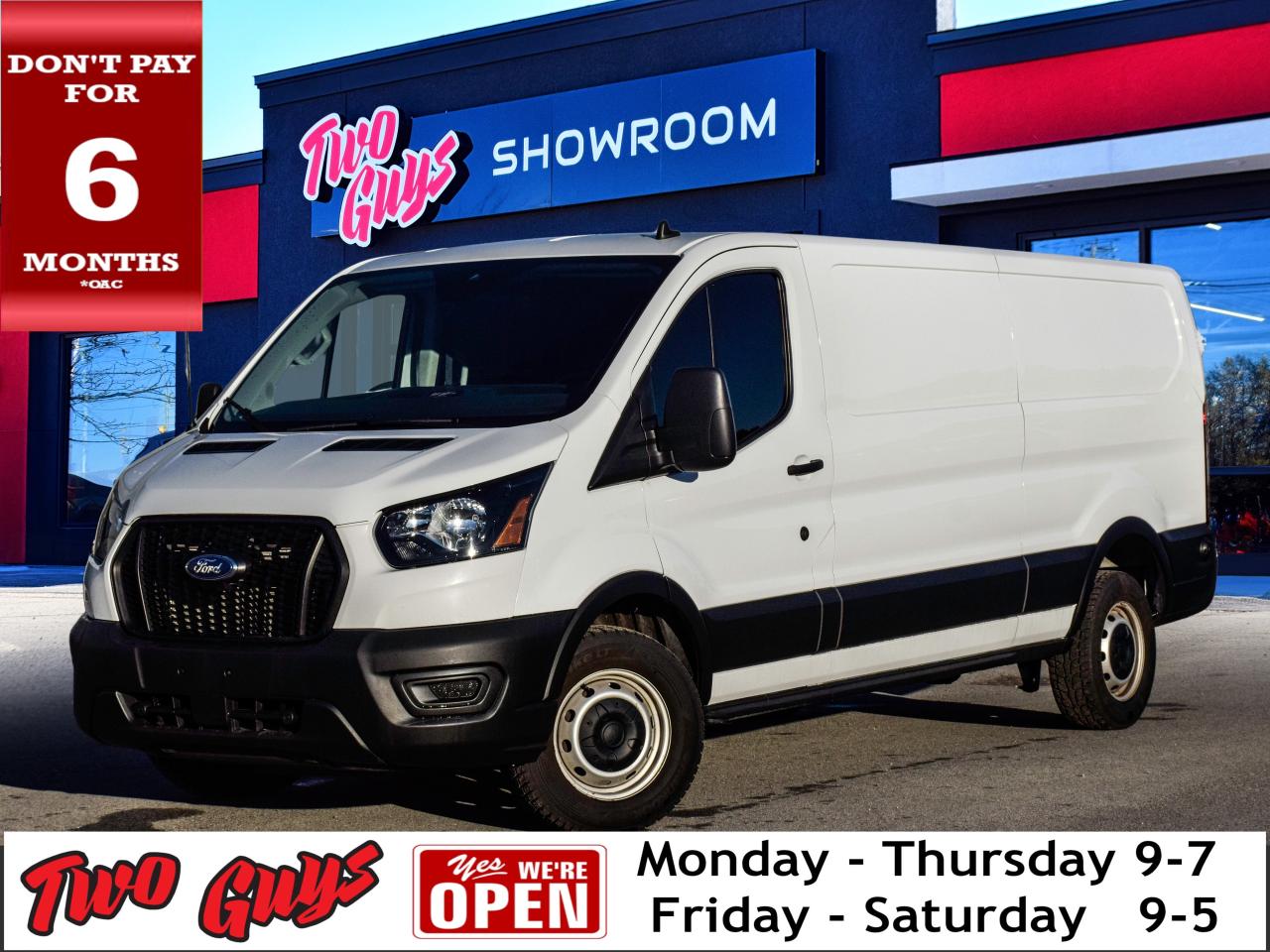 2021 Ford Transit Cargo Van XL LR 148 WB 3.5L PFDI V6   Good Shape Low KMS Photo0