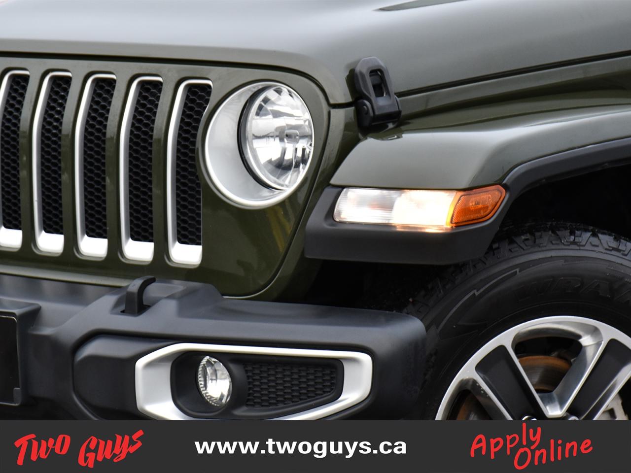 2022 Jeep Wrangler Unlimited Sahara   3.6L 4WD   Leather   Nav Photo2