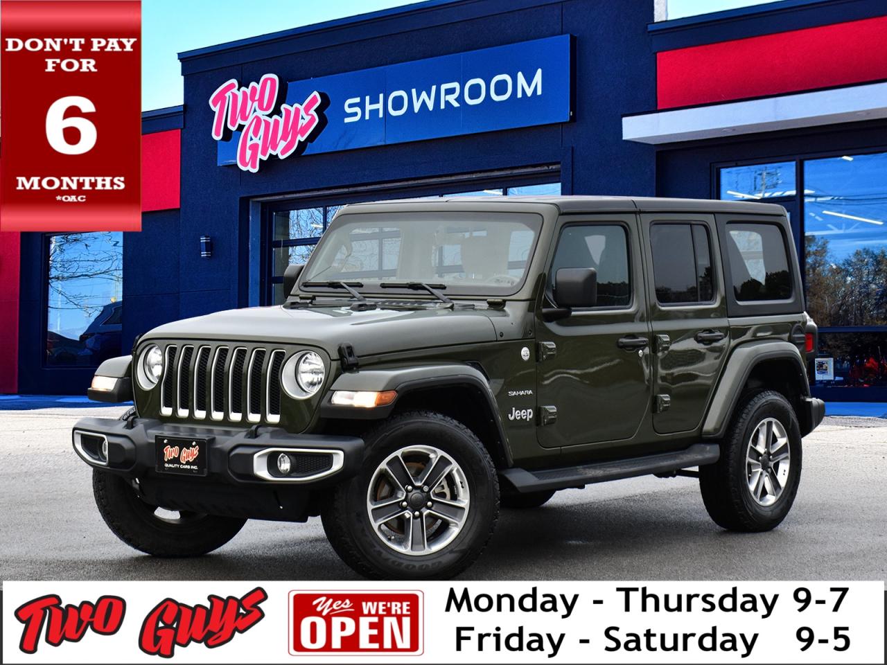 2022 Jeep Wrangler Unlimited Sahara   3.6L 4WD   Leather   Nav Photo0