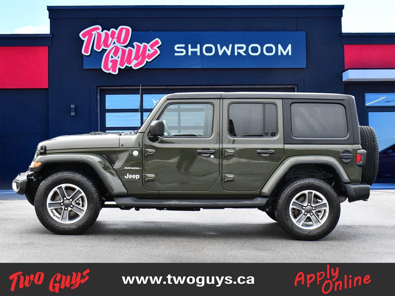 2022 Jeep Wrangler Unlimited Sahara   3.6L 4WD   Leather   Nav Photo4