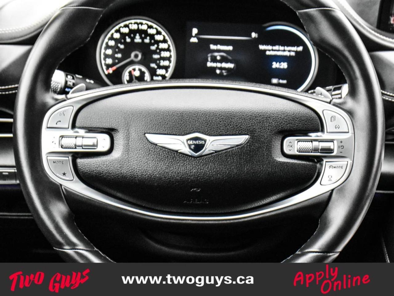 2021 Genesis GV80 2.5T Advanced AWD Leather Sunroof Nav Back Up Cam Photo