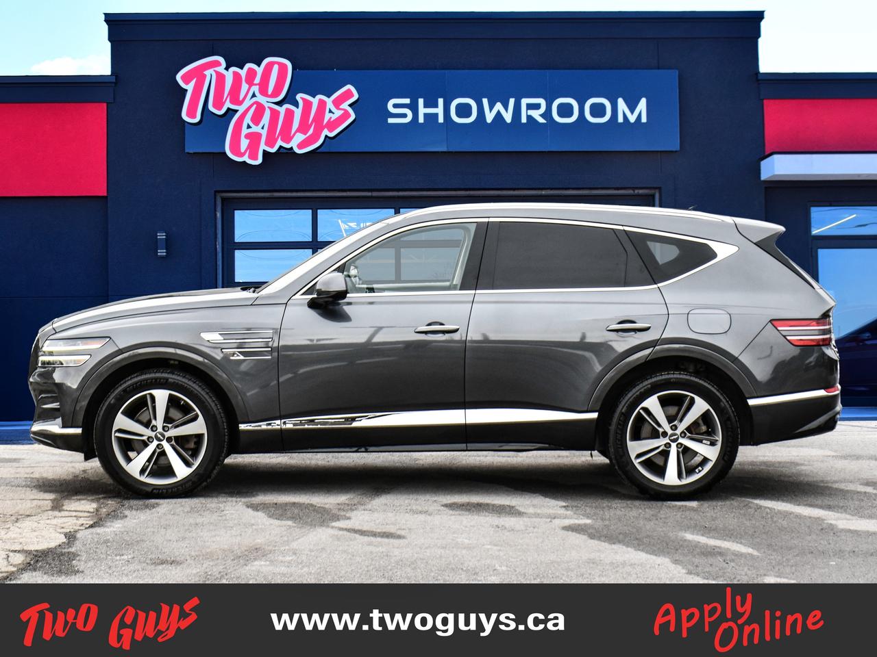 2021 Genesis GV80 2.5T Advanced   5 Pass   Panoroof   Lease Return Photo2