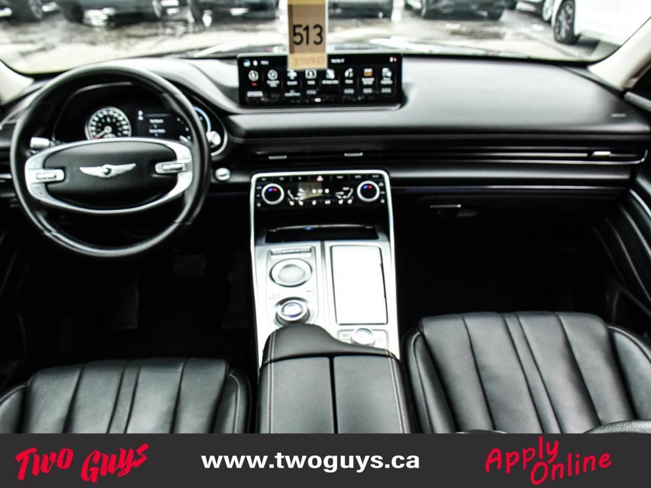 2021 Genesis GV80 2.5T Advanced   5 Pass   Panoroof   Lease Return Photo